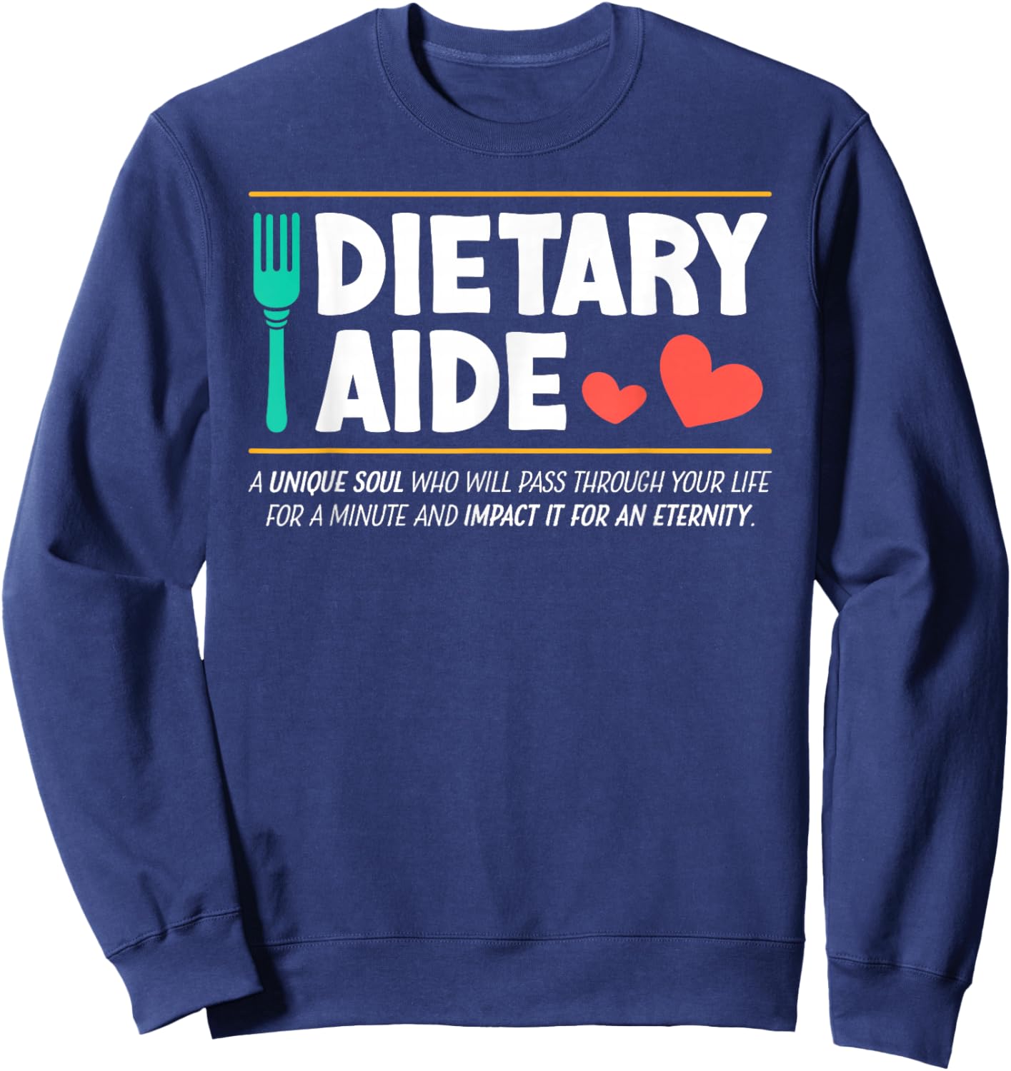 Dietary Aide Definition Sweatshirt - Sweatshirt | Navy