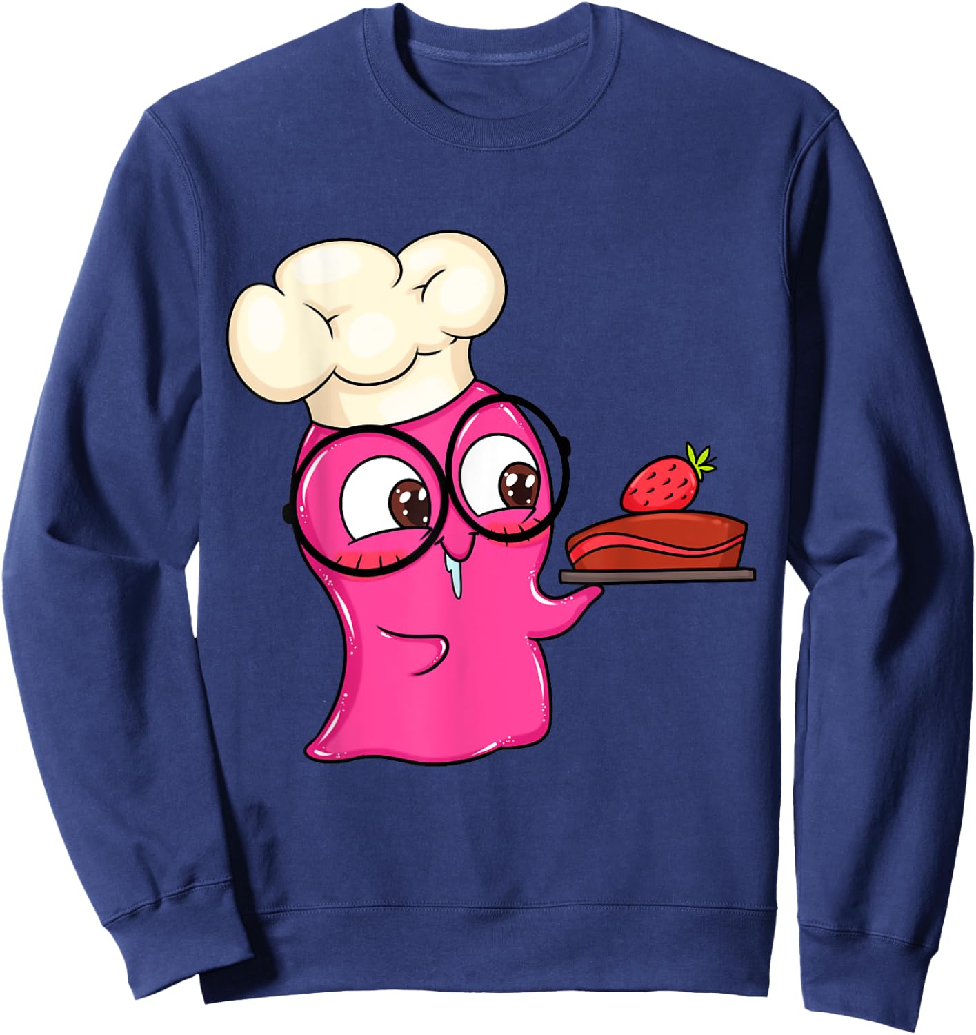 Slime Sam is a Chef Sweatshirt - Sweatshirt | Navy