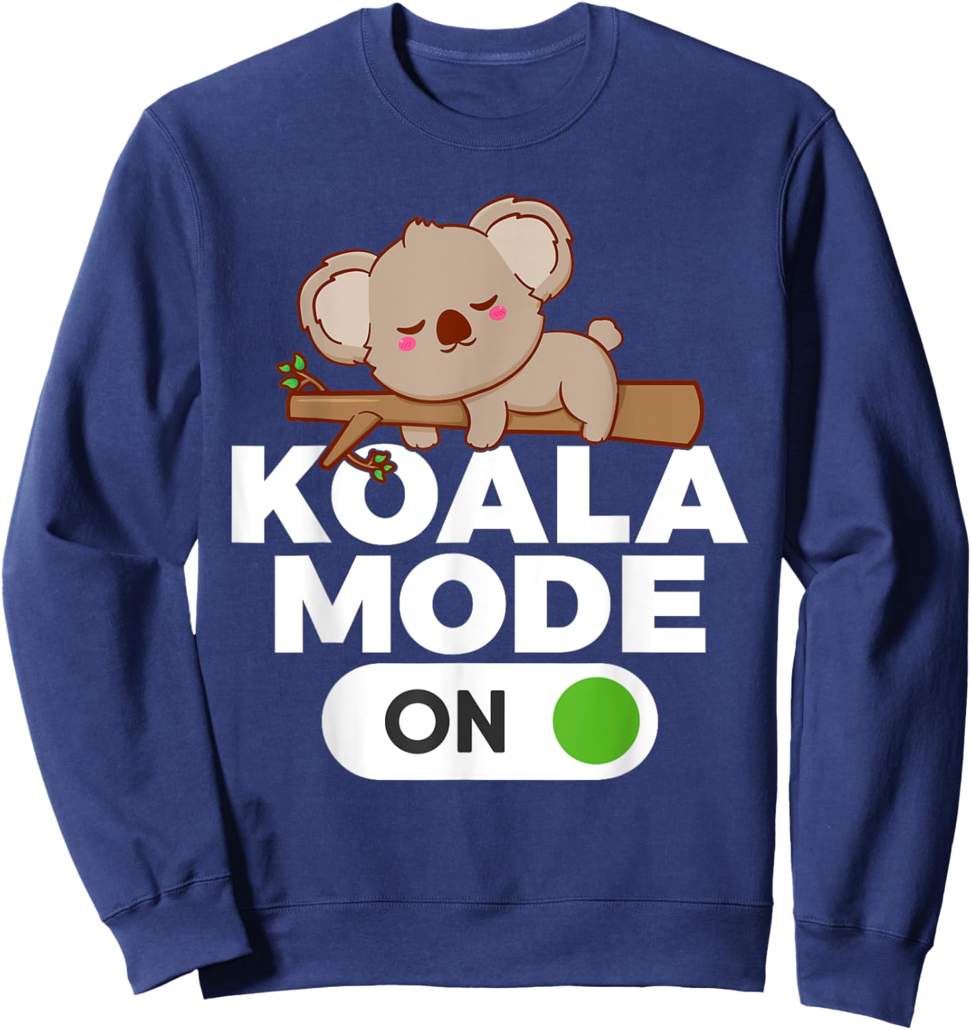Koala Mode On Koala Sweatshirt - Sweatshirt | Navy