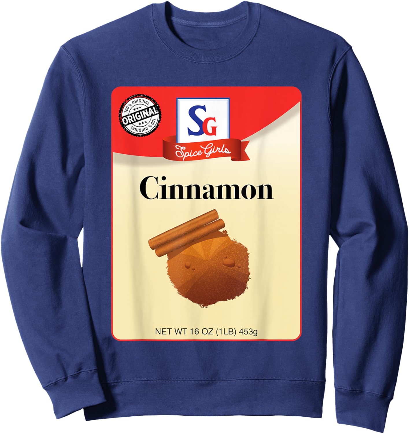 Spice Halloween Costume - Cinnamon - Group, Girls, Women Sweatshirt - Sweatshirt | Navy