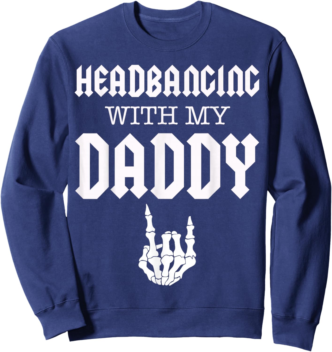 Kids Toddler Metal Concert Sweatshirt - Sweatshirt | Navy