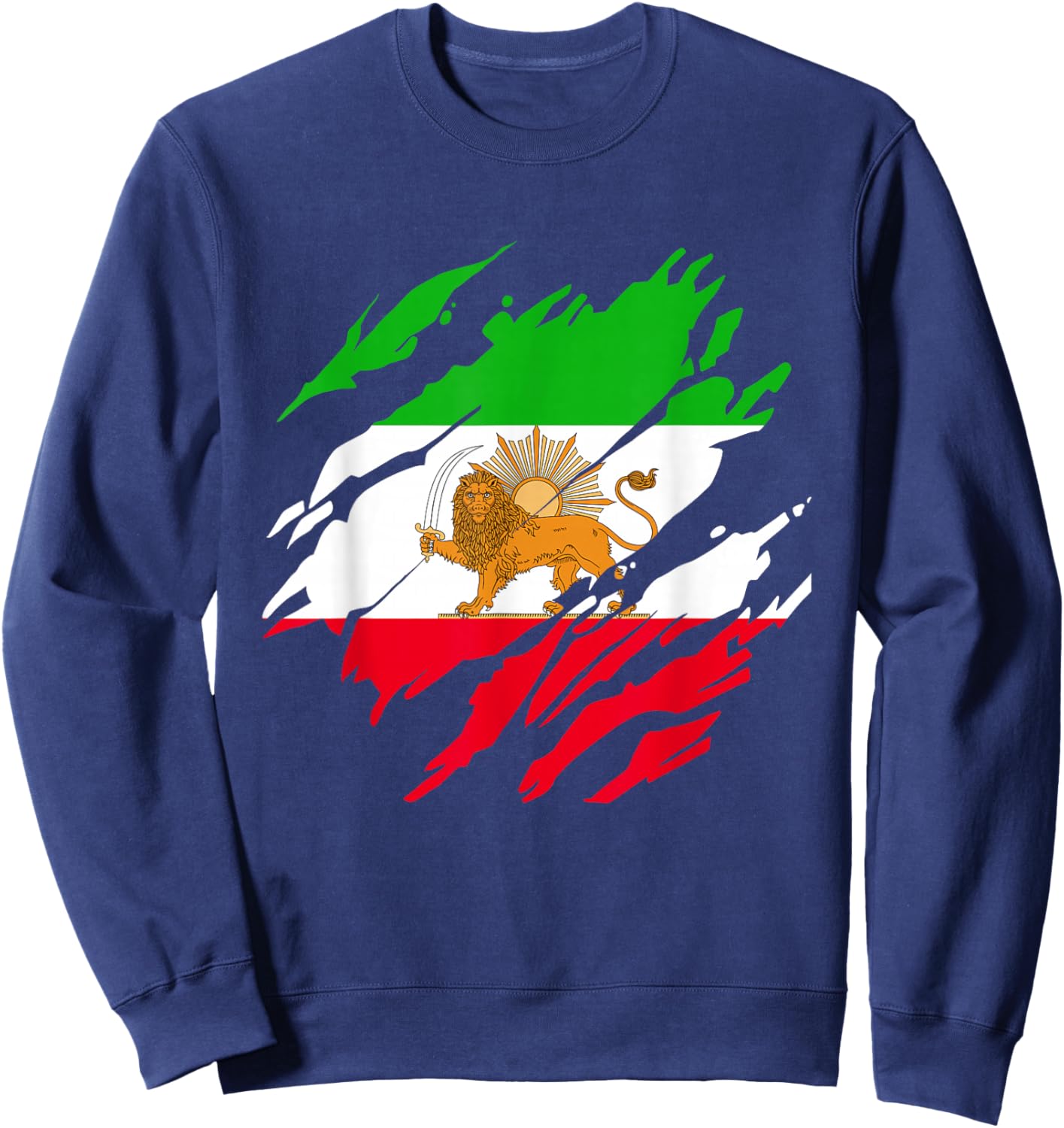 Iranian Persian Lion Iran Sweatshirt - Sweatshirt | Navy