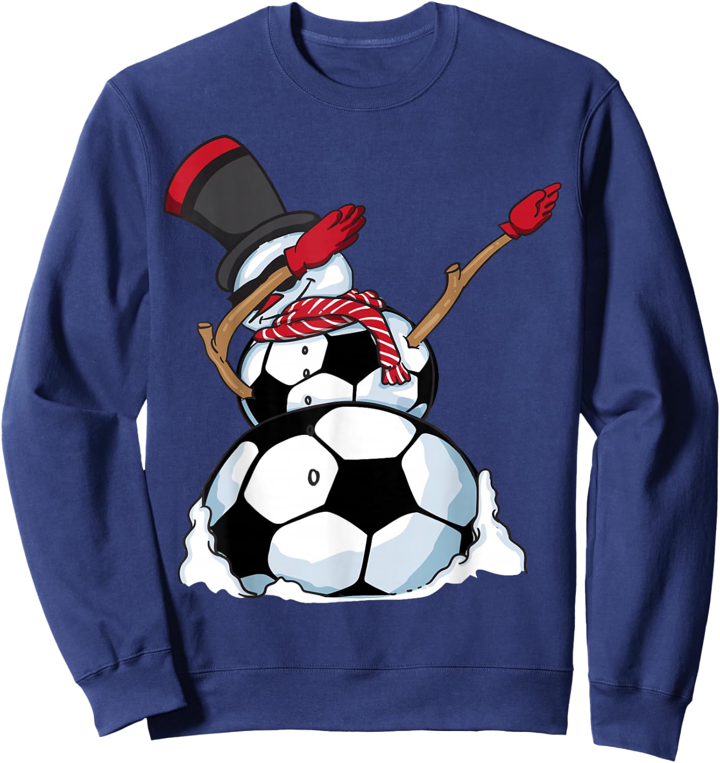 Cool Soccer Art Women Soccer Lovers Soccer Player Sweatshirt - Sweatshirt | Navy