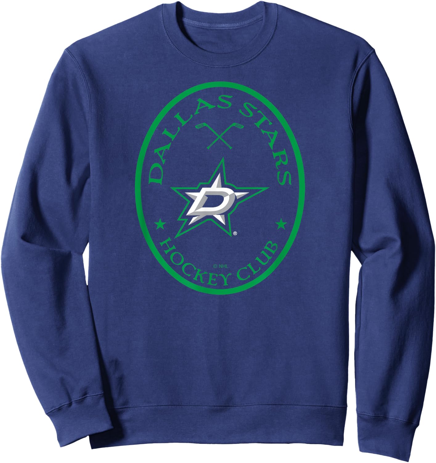 Dallas Stars Iconic Black Officially Licensed Sweatshirt - Sweatshirt | Navy