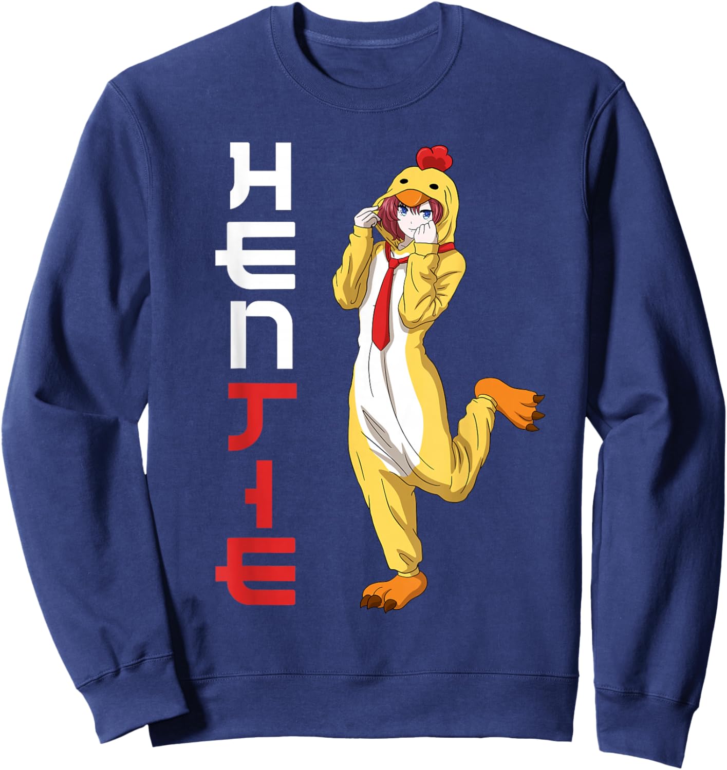 Hen Tie Sweatshirt - Sweatshirt | Navy
