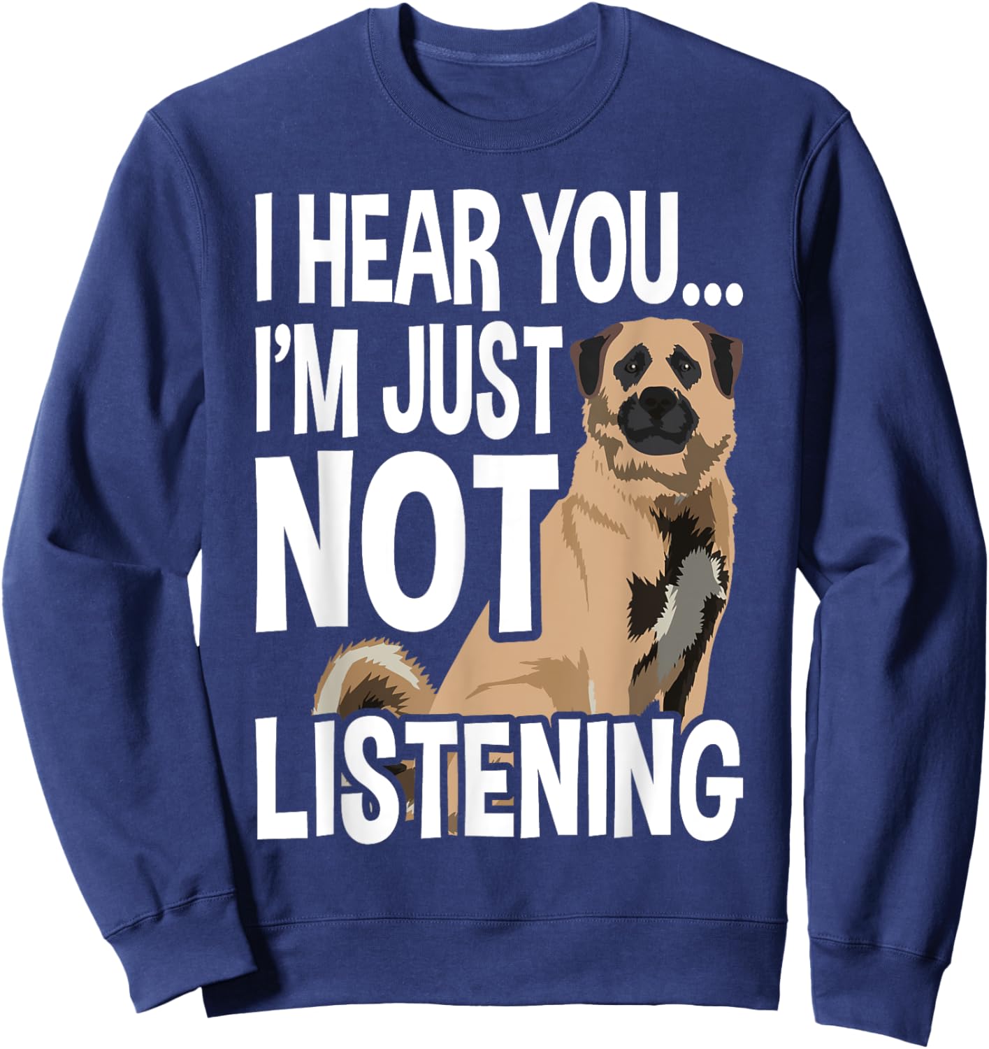 Anatolian Shepherd Dog - Anatolian Shepherd Women Girls Kids Sweatshirt - Sweatshirt | Navy