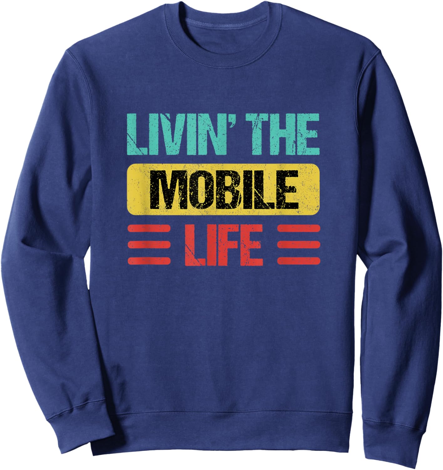 Mobile Sweatshirt - Sweatshirt | Navy