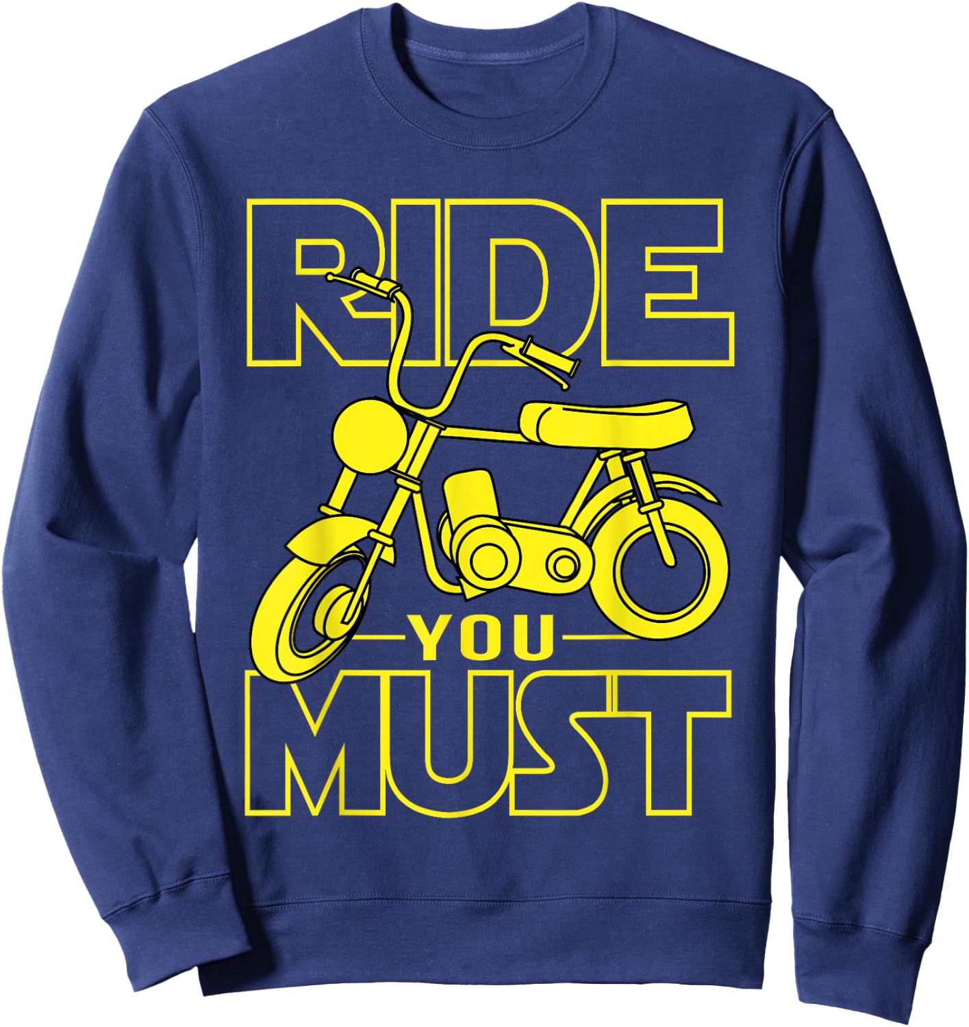 Minibike Mini Motorbike Funny Pocket Bike Sweatshirt - Sweatshirt | Navy