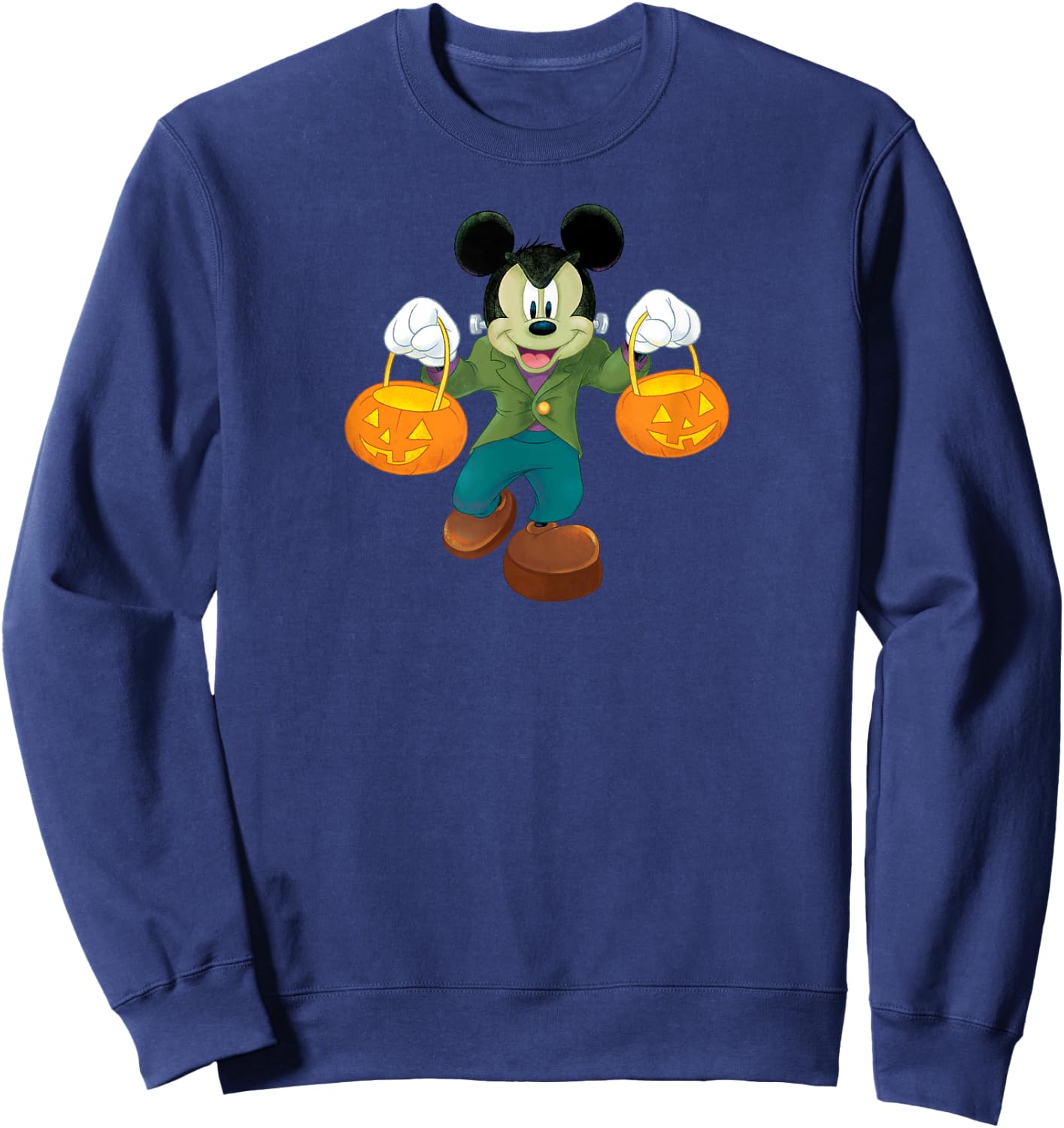Disney Halloween Mickey Mouse Frankenstein Sweatshirt - Sweatshirt | Navy