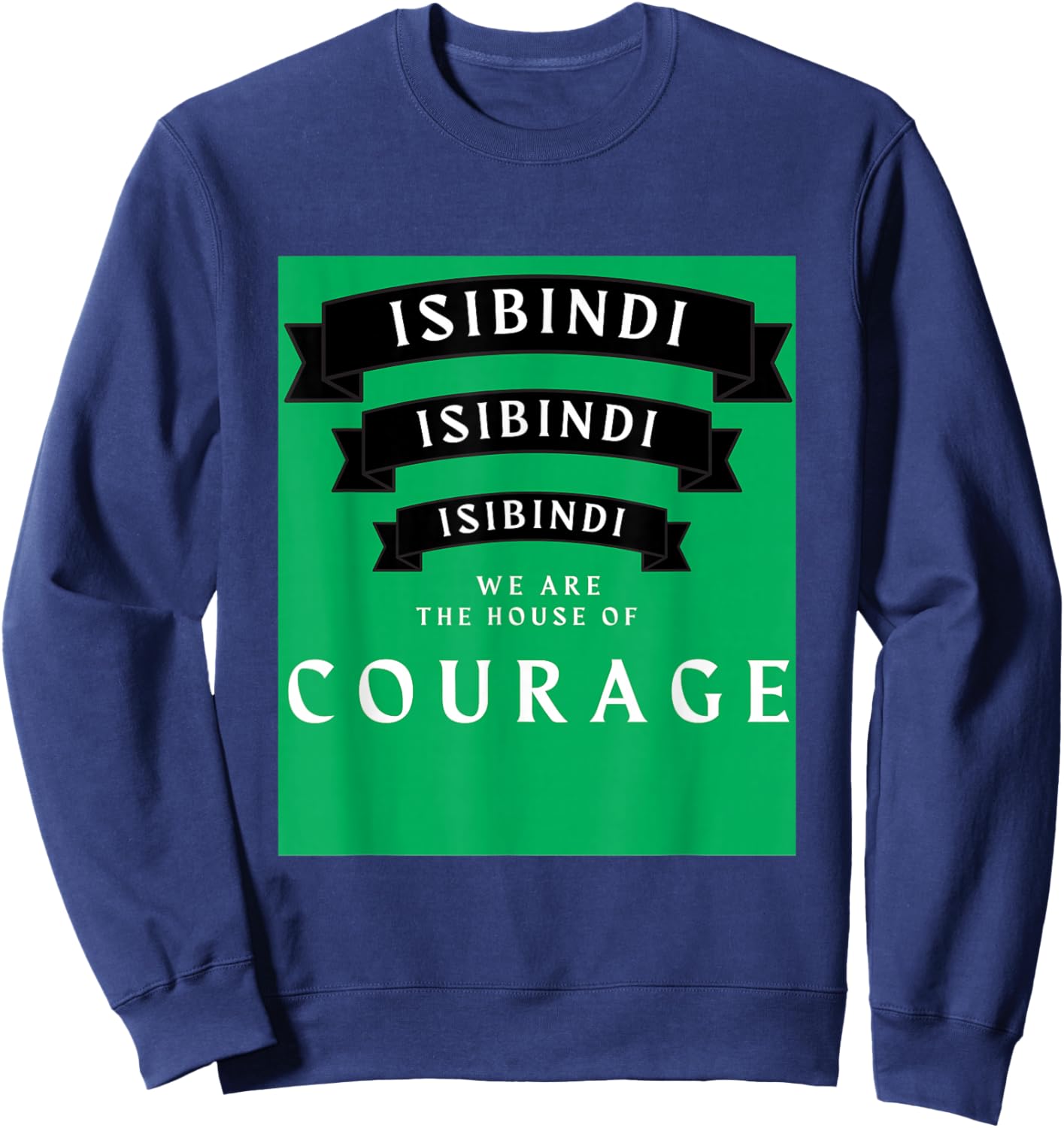 ISIBINDI House of Courage, RCA Givers School Courageous Art Sweatshirt - Sweatshirt | Navy