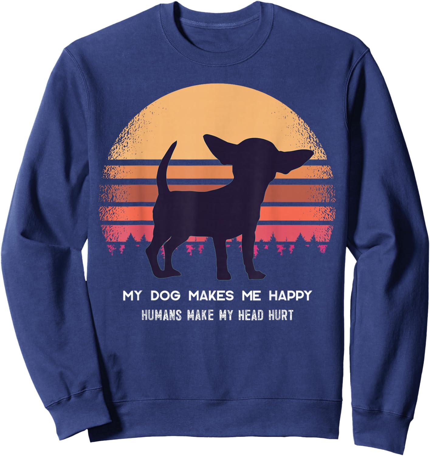 Chihuahua Chihuahueno Sweatshirt - Sweatshirt | Navy