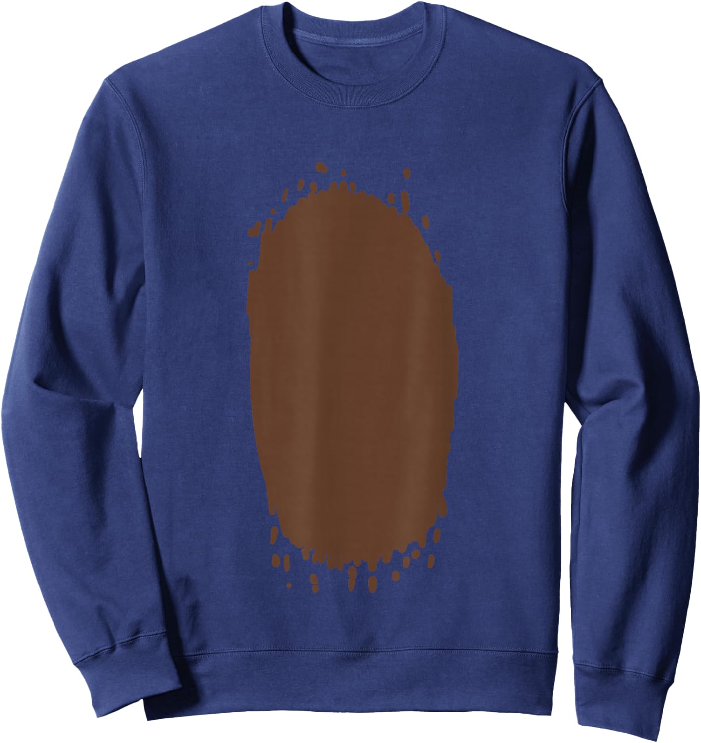 Bear Funny Wild Animal Lazy DIY Costume Easy Halloween Sweatshirt - Sweatshirt | Navy