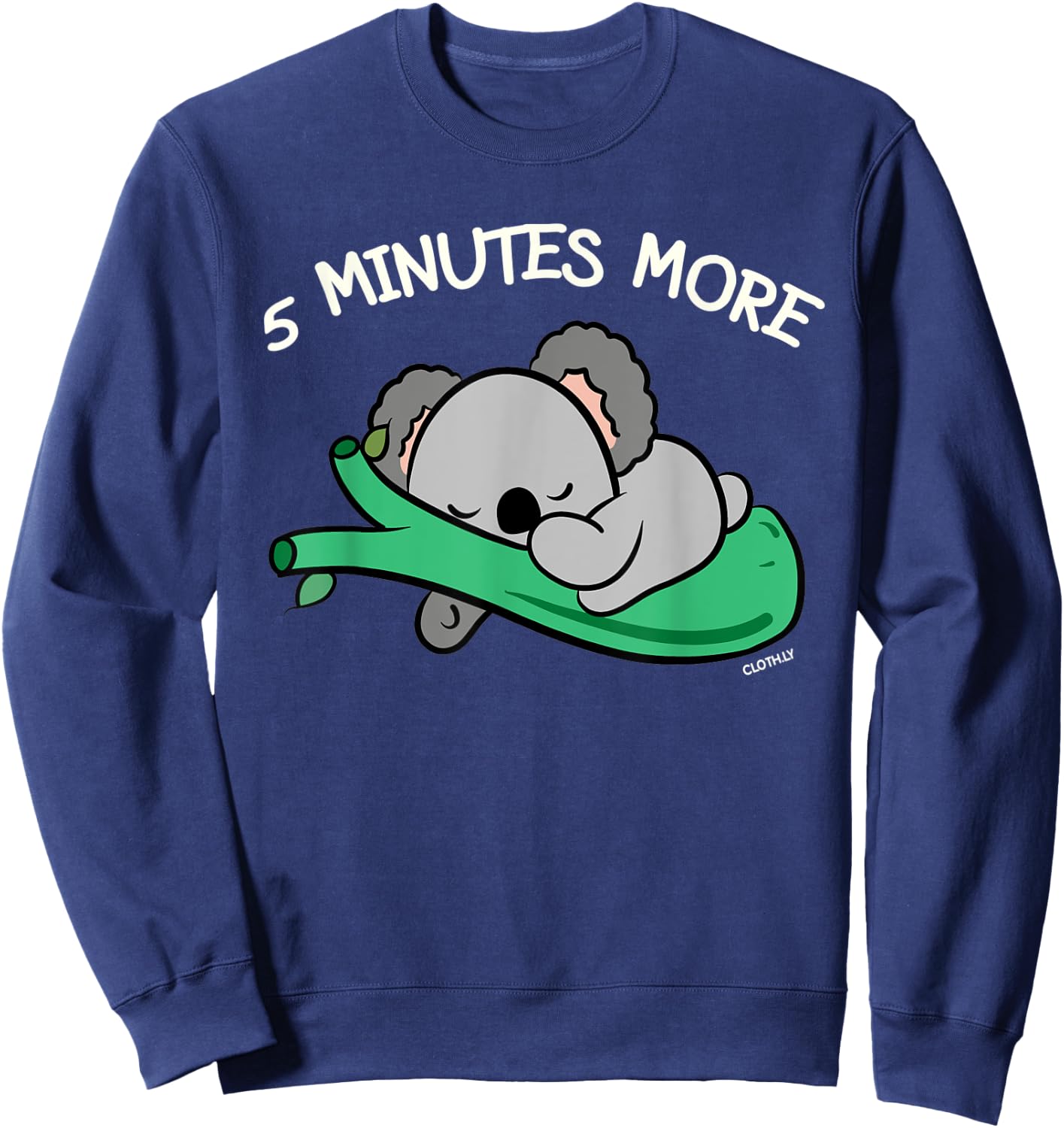 5 Minutes more Koala Bear Gift Australia Koalas Sweatshirt - Sweatshirt | Navy