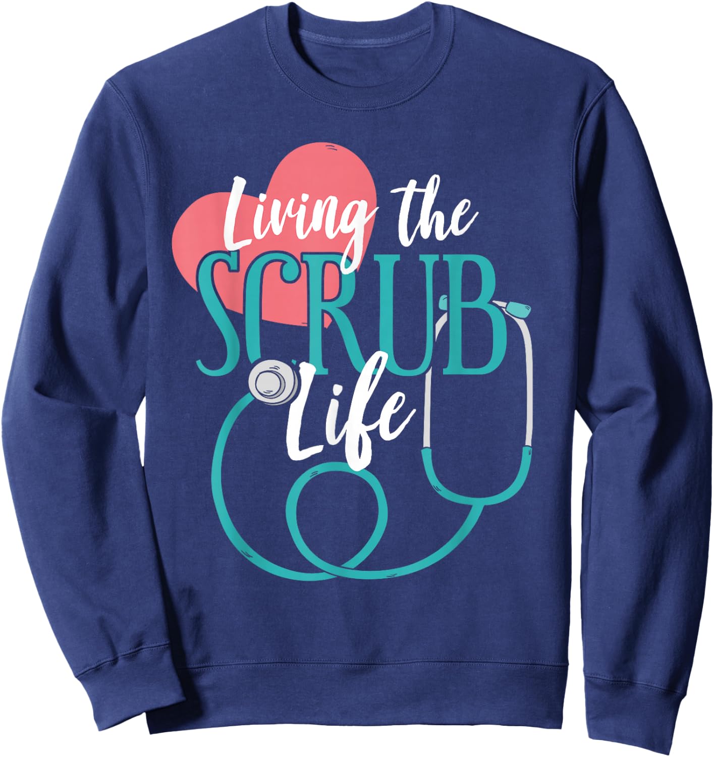 Gift Doctor Assistant Stethoscope Nurse Sweatshirt - Sweatshirt | Navy
