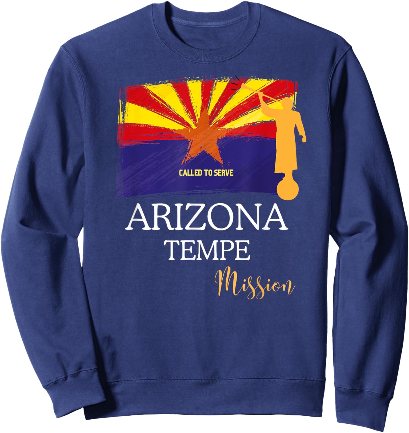 Arizona Tempe Mormon LDS Mission Missionary Sweatshirt - Sweatshirt | Navy