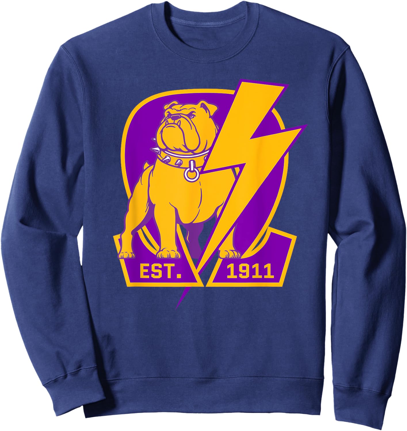 Omega Psi Phi Fraternity, Omega Psi Phi Ques Bulldog Men Women Sweatshirt - Sweatshirt | Navy