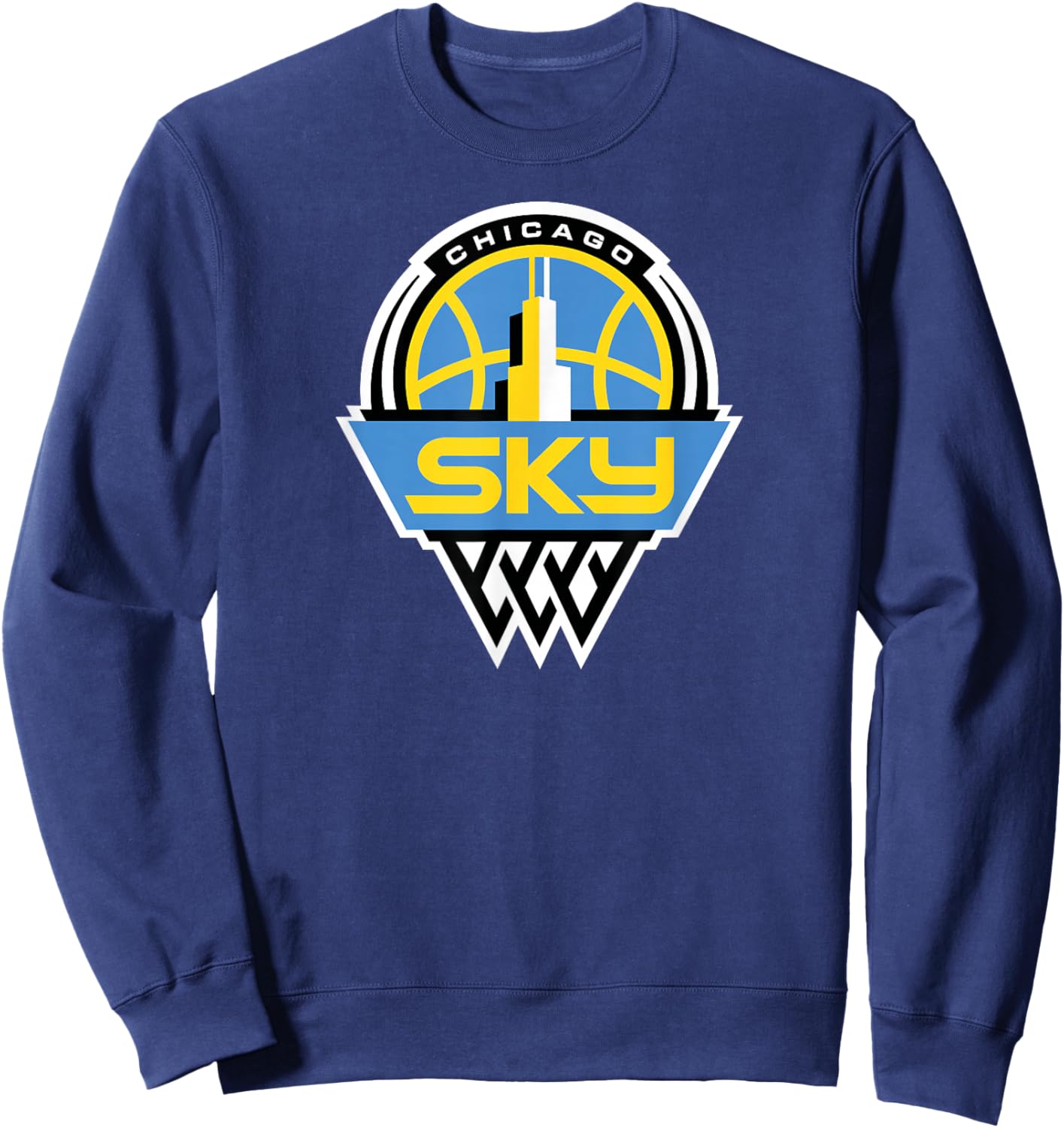 WNBA Chicago Sky Fan Base Sweatshirt - Sweatshirt | Navy