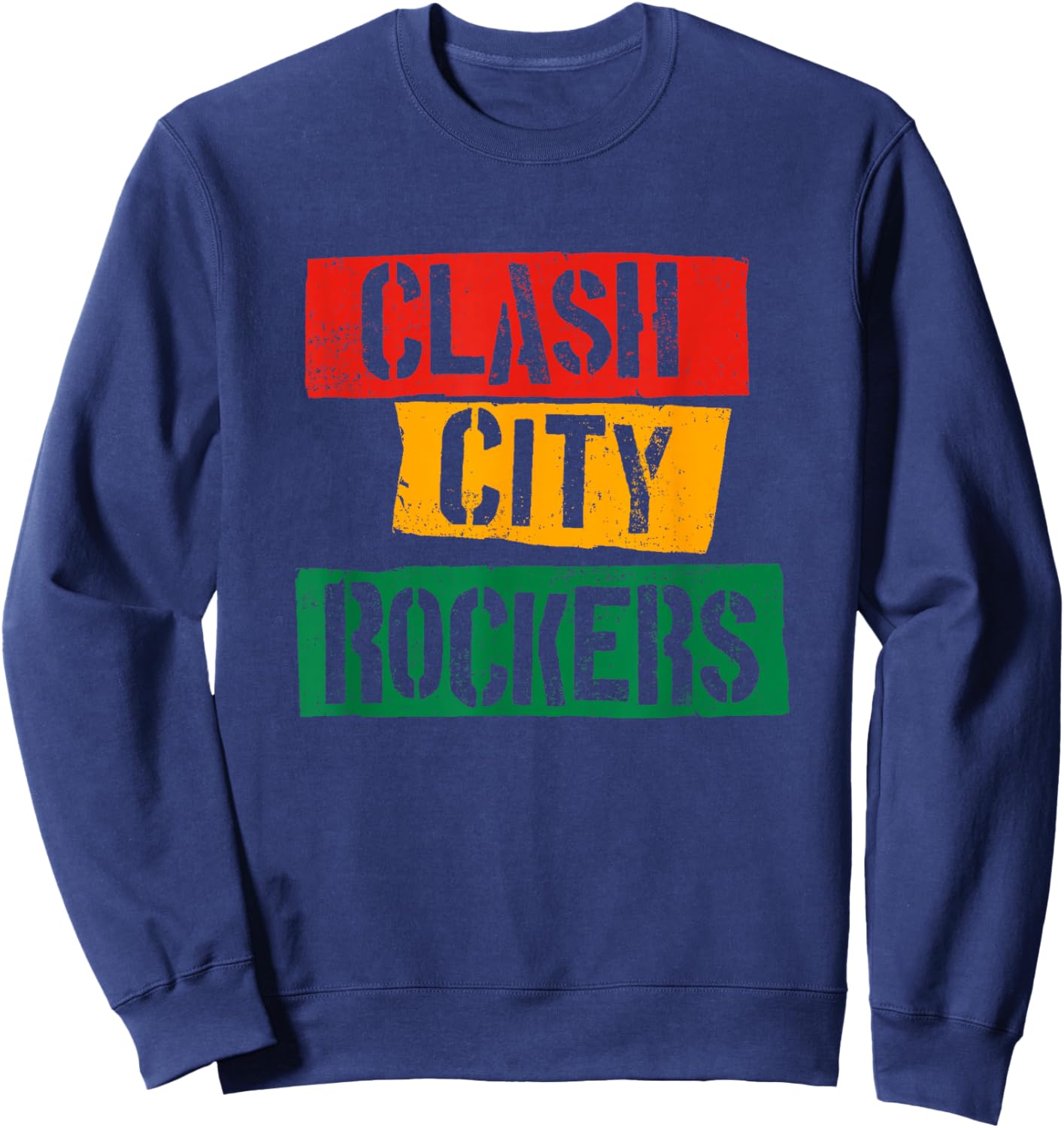 Clash City Rockers Sweatshirt - Sweatshirt | Navy