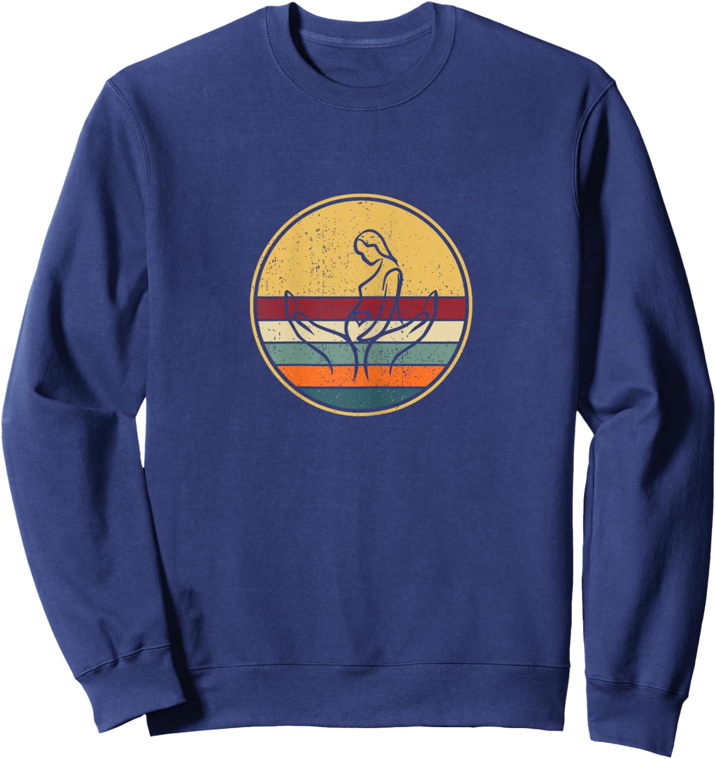 Midwife Obstetrician Doula Pregnant - Midwife Sweatshirt - Sweatshirt | Navy