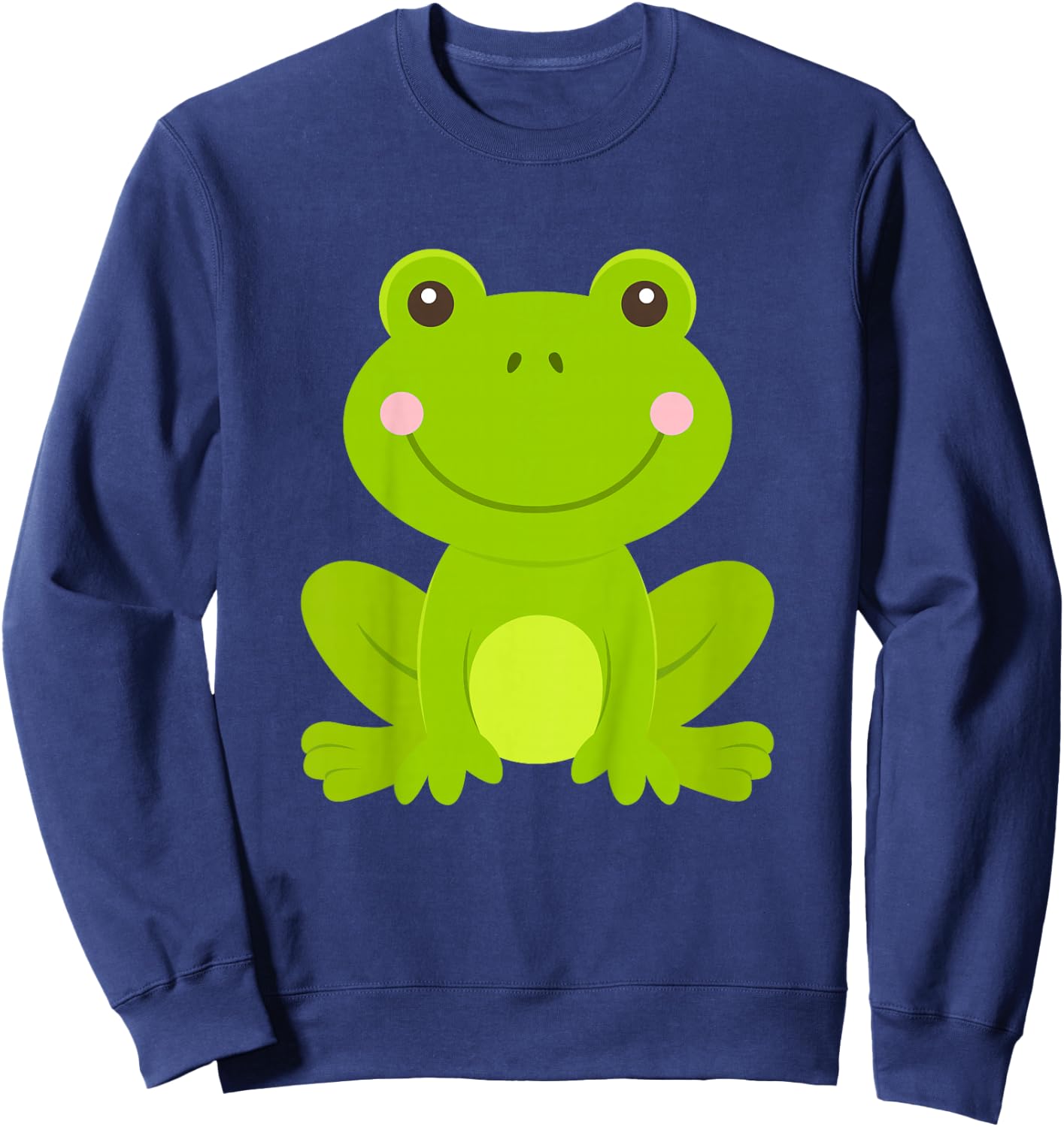 Frog Toddler Boy Girl Sweatshirt - Sweatshirt | Navy
