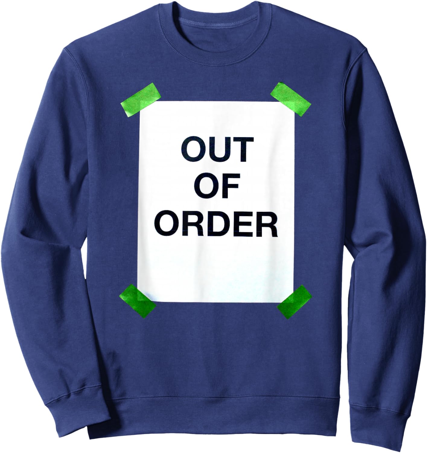 Out of Order Sweatshirt - Sweatshirt | Navy