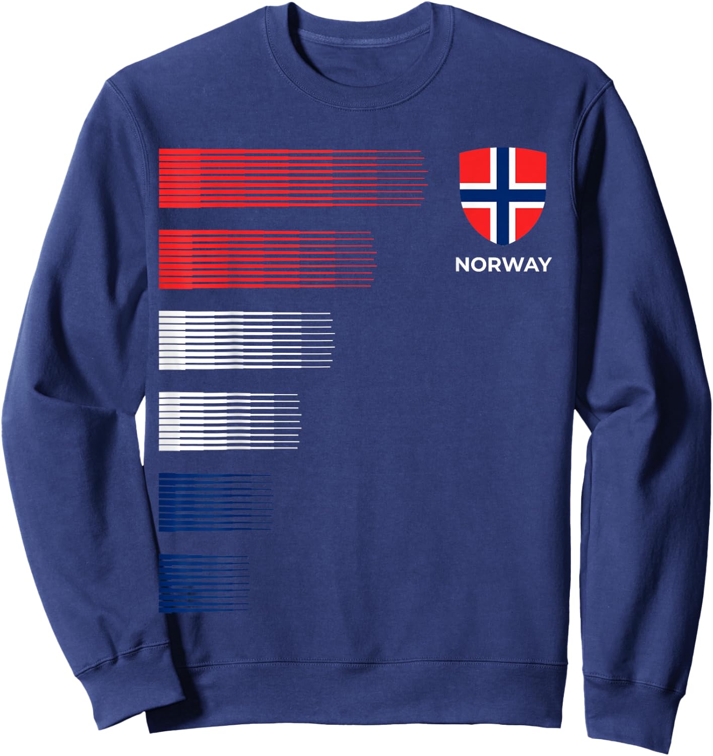 Norway Football Jersey - Norwegian Football Sweatshirt - Sweatshirt | Navy