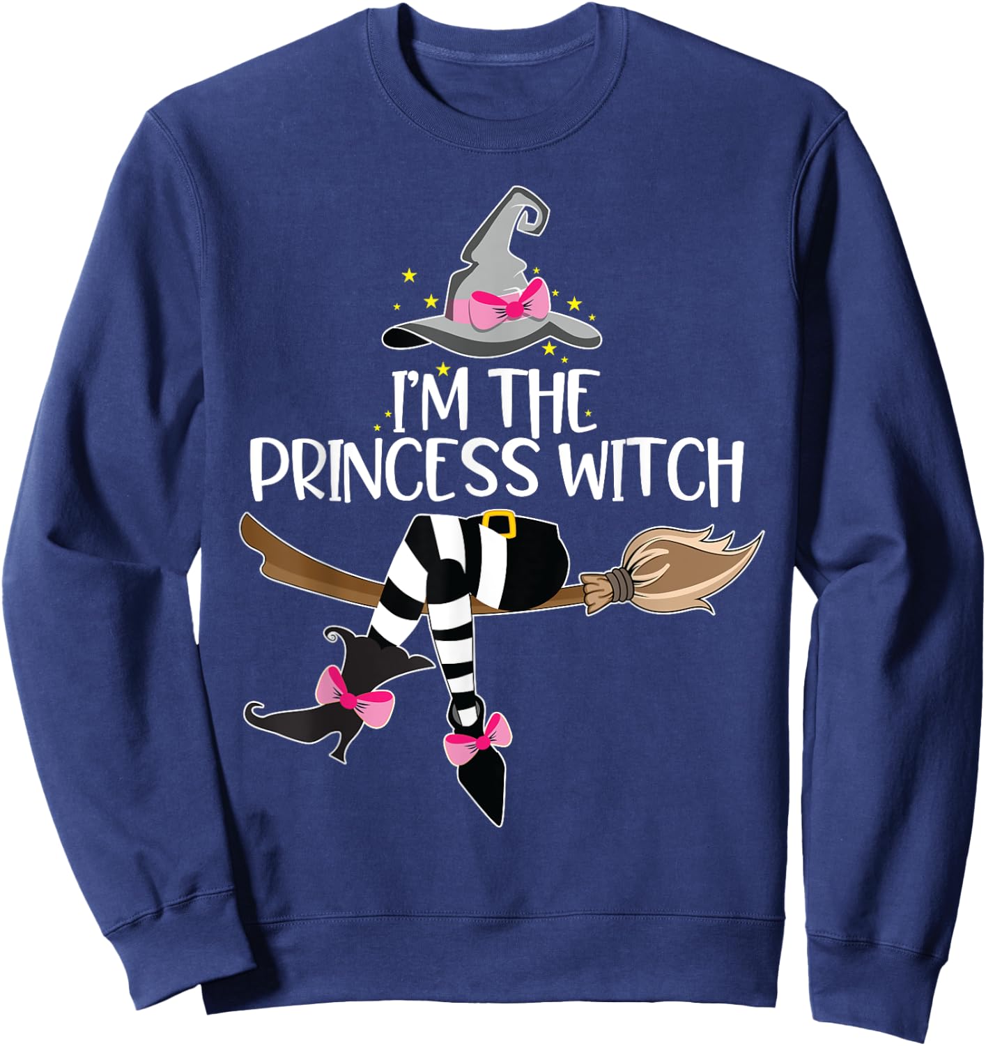 Im the Princess Witch Halloween Matching Group Costume Sweatshirt - Sweatshirt | Navy