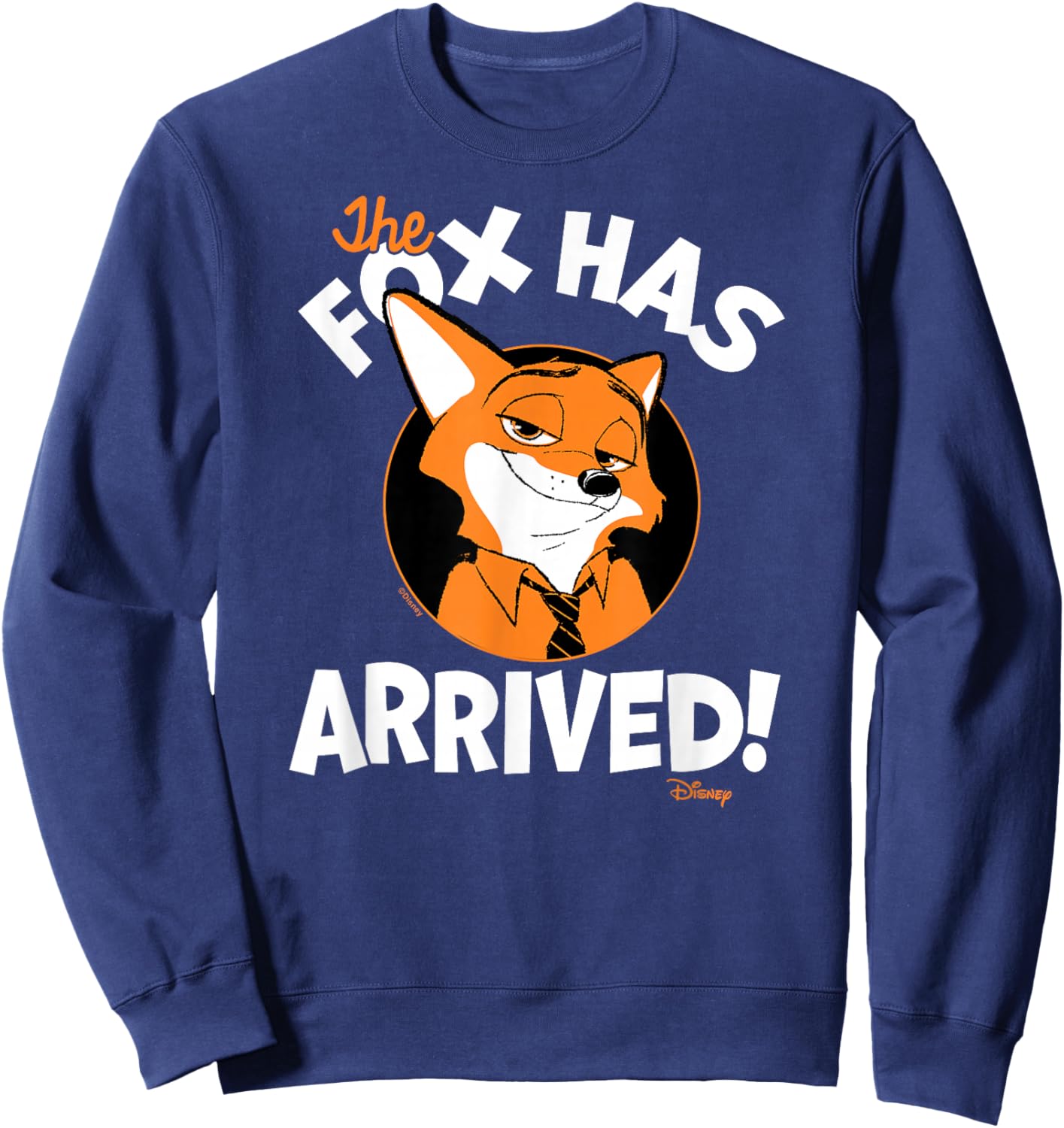 Zootopia - Nick The Fox Has Arrived Sweatshirt - Sweatshirt | Navy