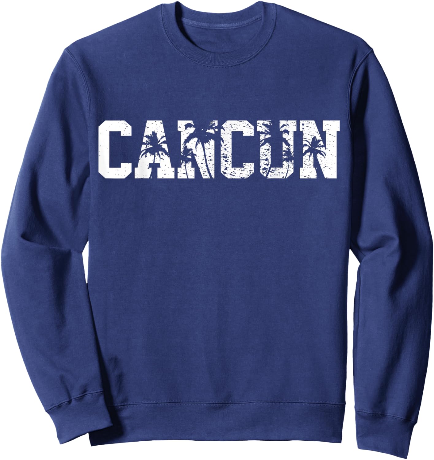 Cancun Mexico Summer Vacation Sweatshirt - Sweatshirt | Navy