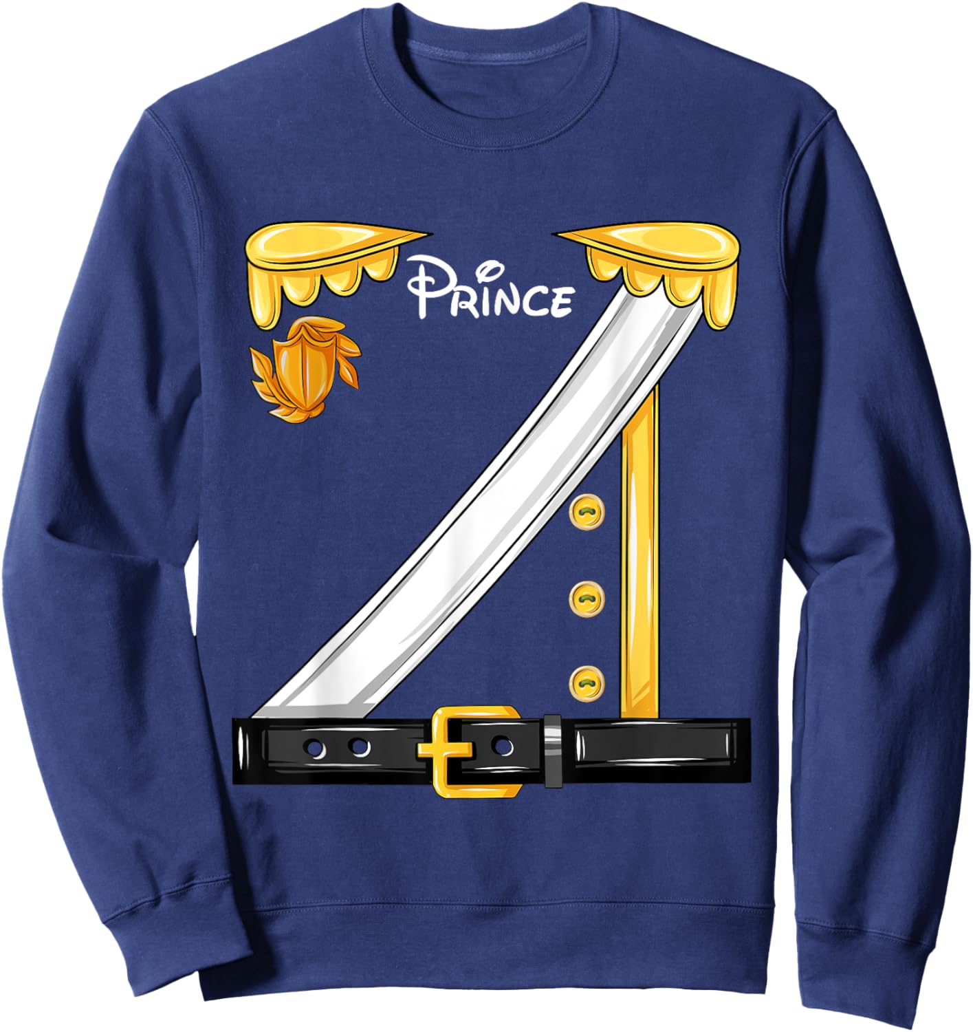 Prince Charming Costume Halloween Matching Party Charming Sweatshirt - Sweatshirt | Navy