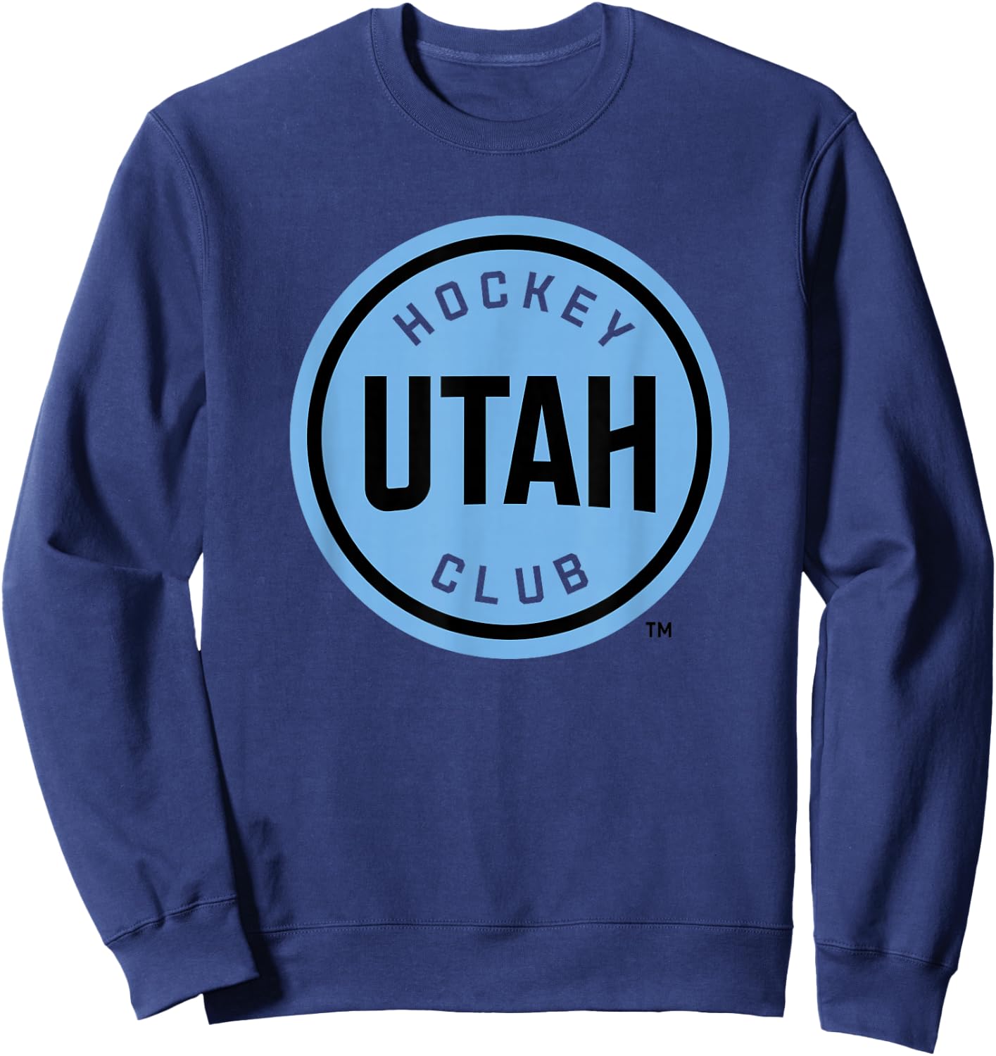 Utah Hockey Club Icon White Officially Licensed Sweatshirt - Sweatshirt | Navy