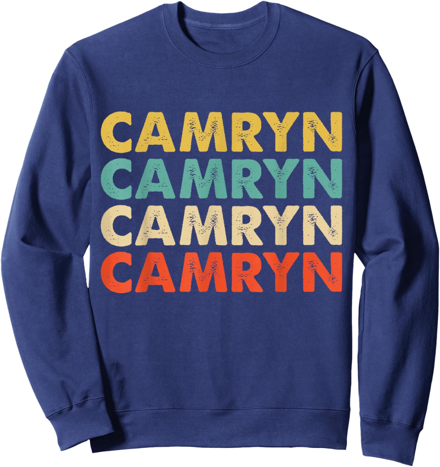 Camryn Name Sweatshirt - Sweatshirt | Navy