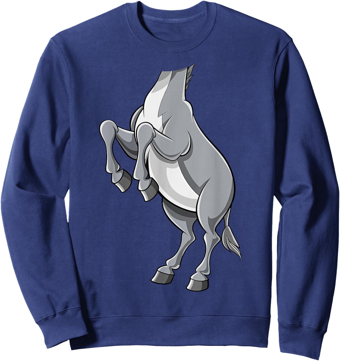 Donkey Shirt Adult Kids Men Women Donkey Costume Sweatshirt - Sweatshirt | Navy
