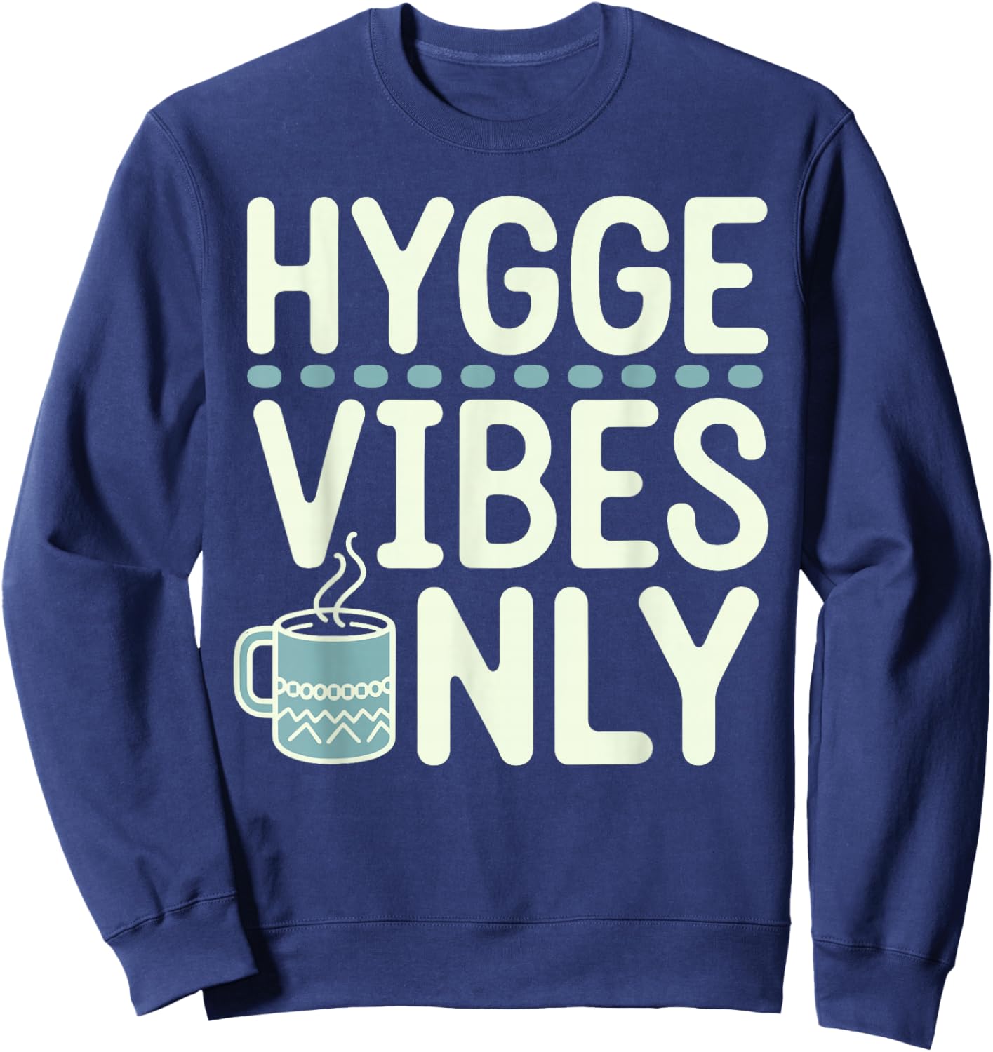 Scandinavian Aesthetics Nordic Design Minimalism Hygge Style Sweatshirt - Sweatshirt | Navy