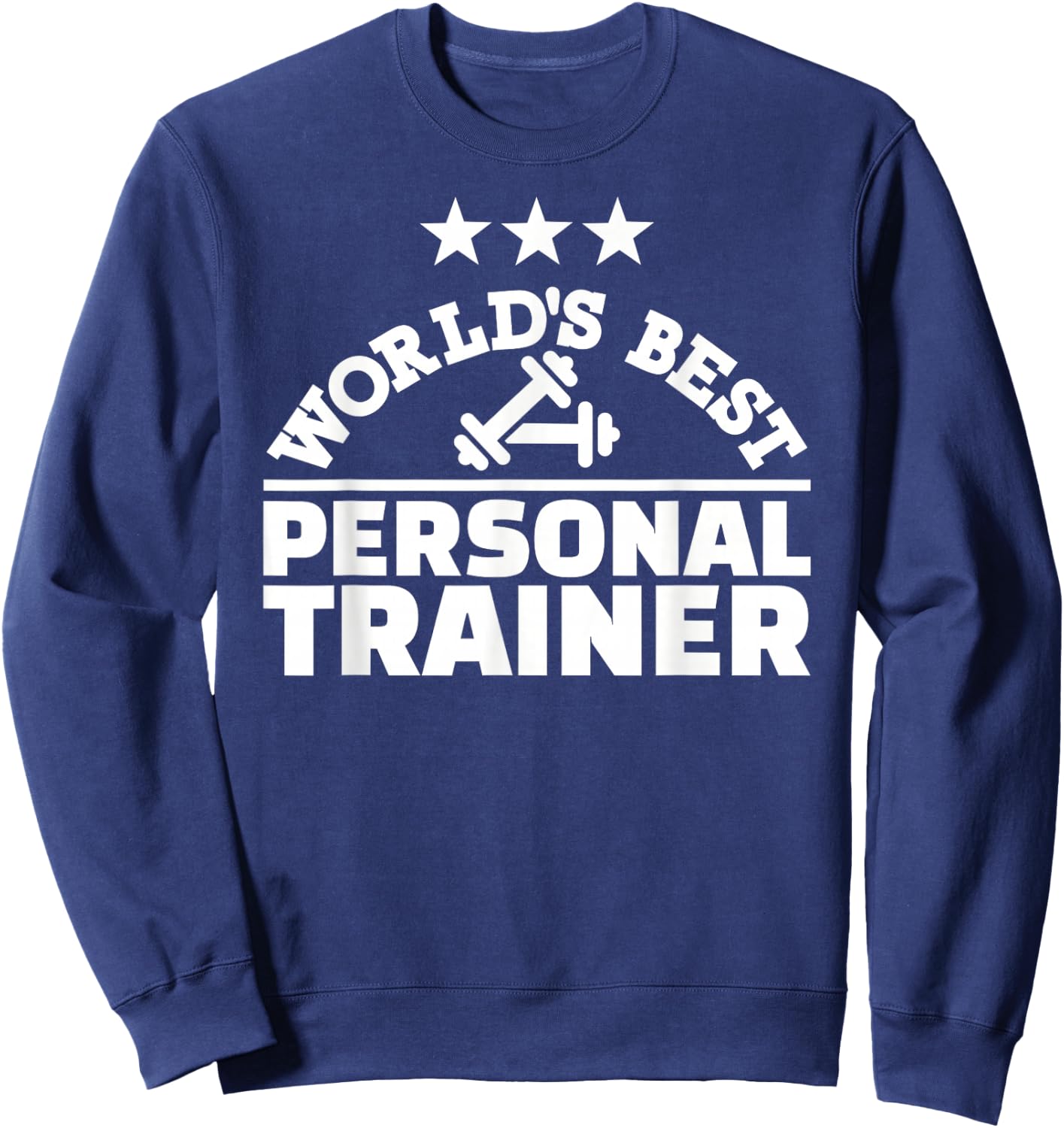 World's best personal trainer Sweatshirt - Sweatshirt | Navy