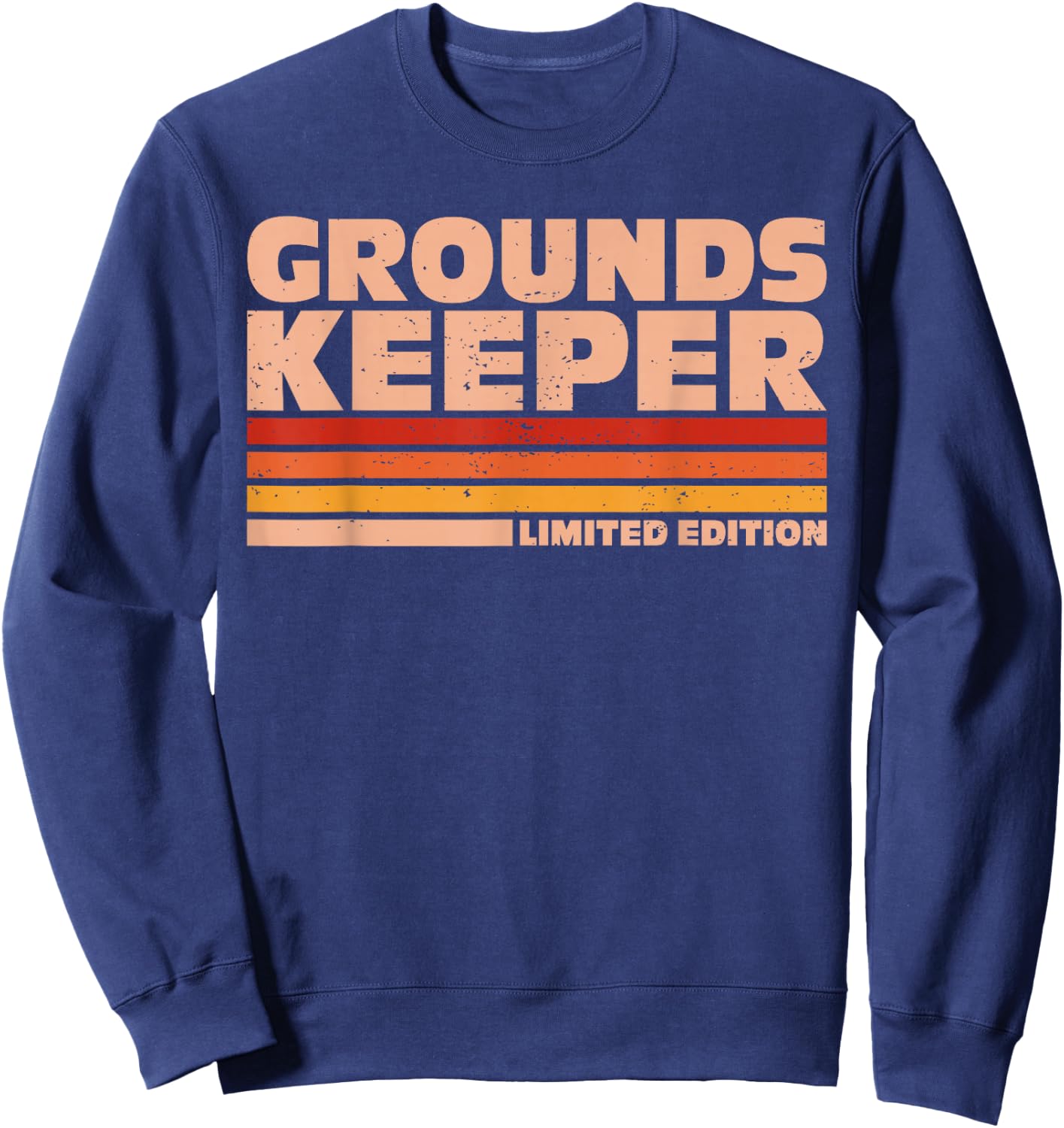Groundskeeper Retro Sunrise Sweatshirt - Sweatshirt | Navy