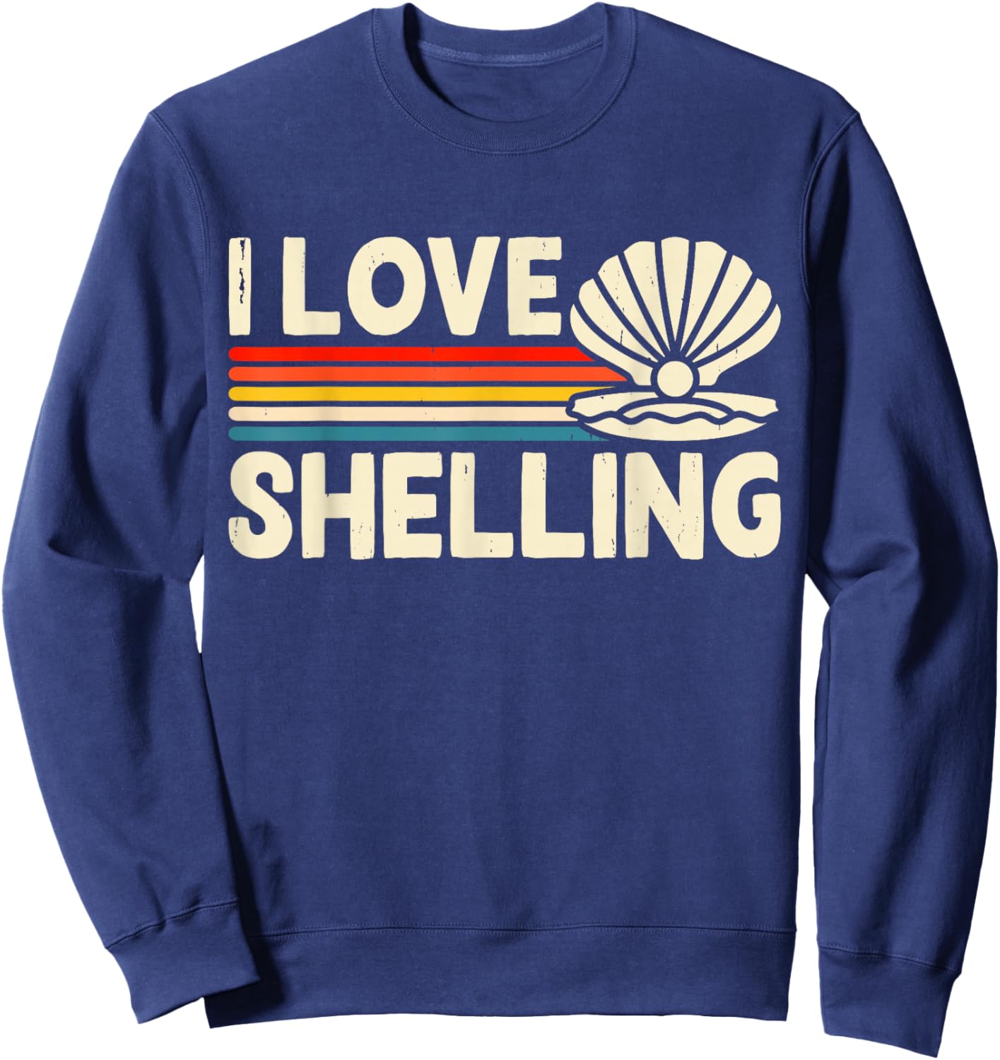 I Love Shelling Sweatshirt - Sweatshirt | Navy