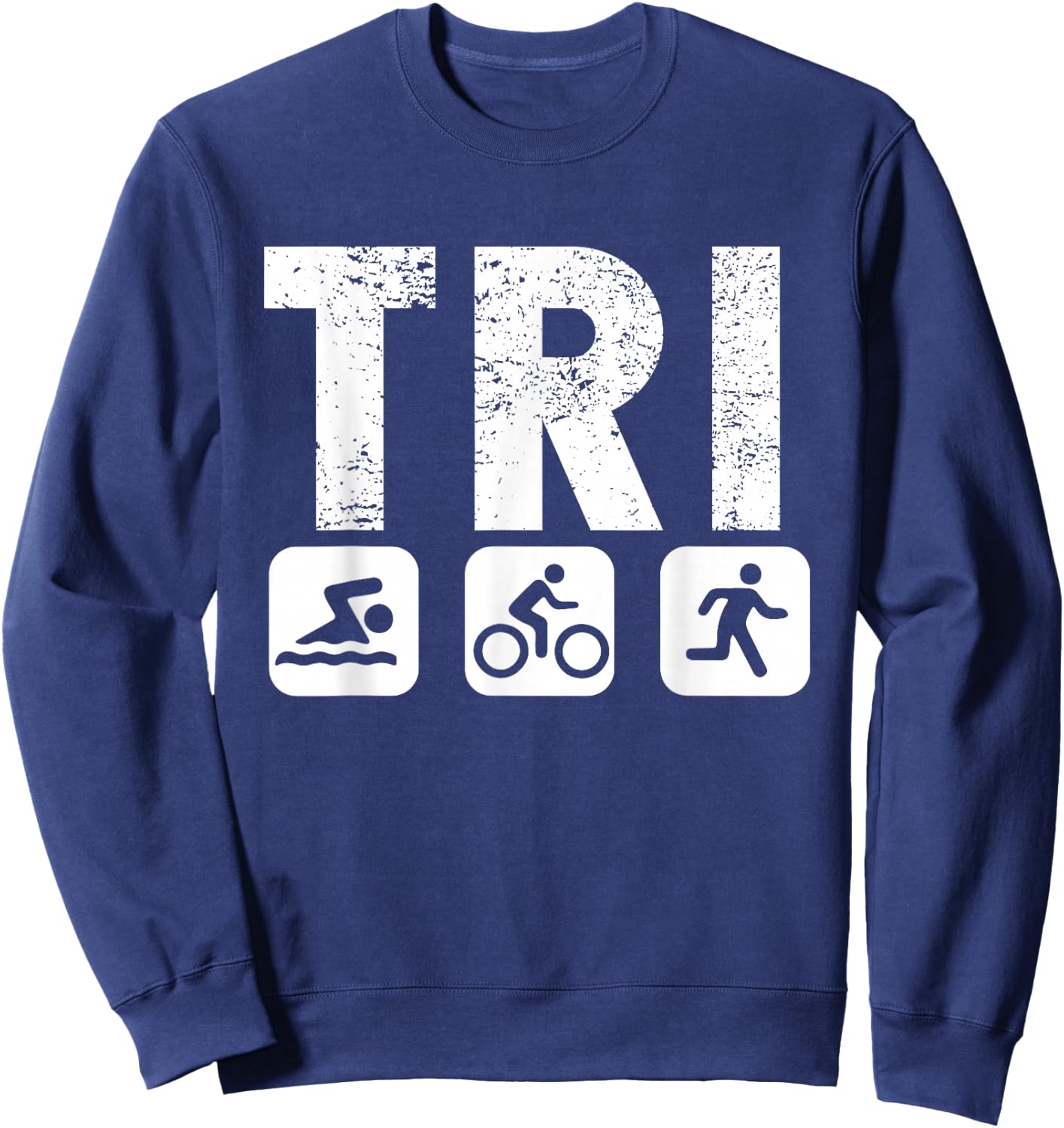 Tri Trilife Triathlon Sweatshirt - Sweatshirt | Navy