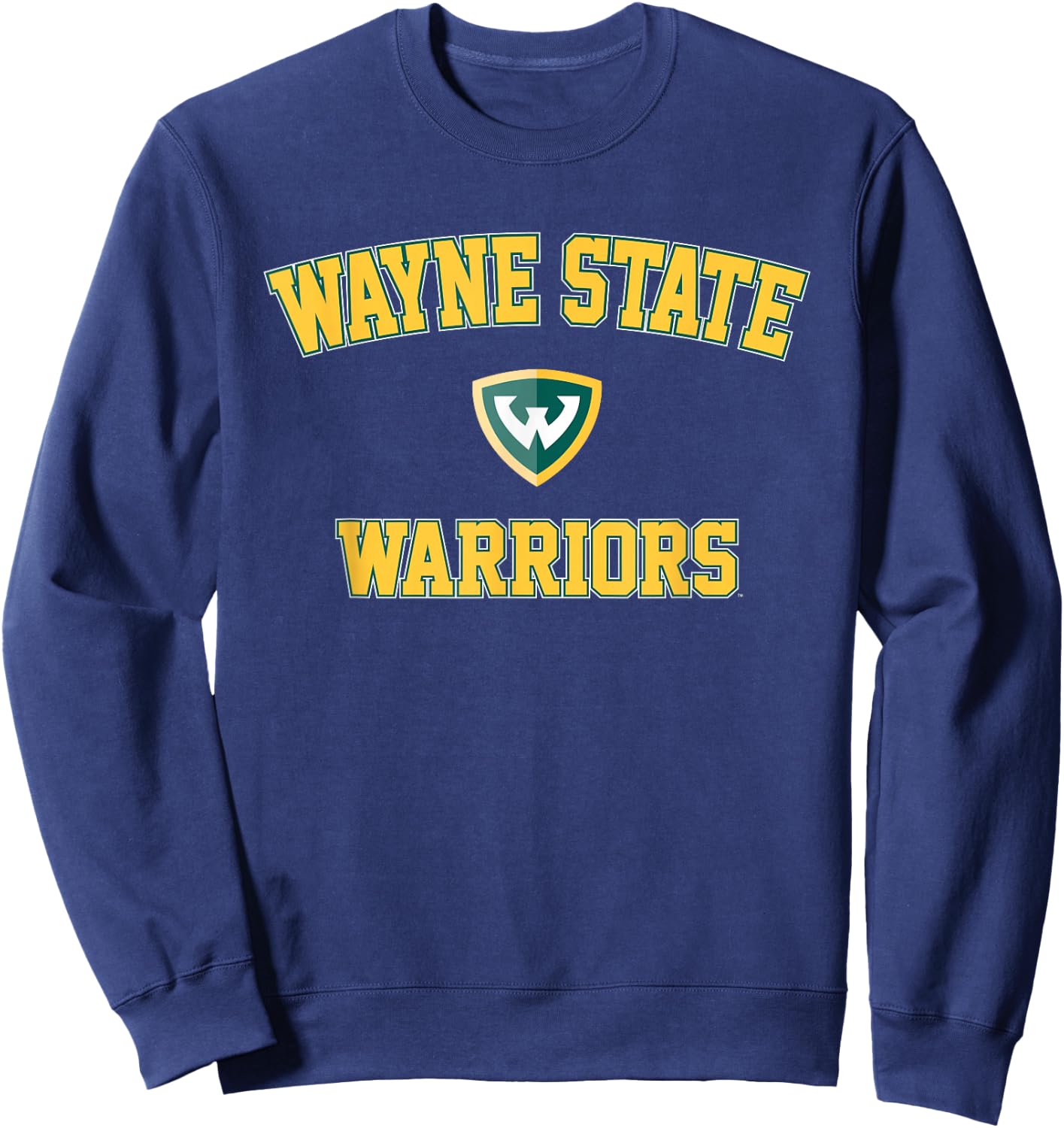 Wayne State University Warriors Campus Classic Sweatshirt - Sweatshirt | Navy