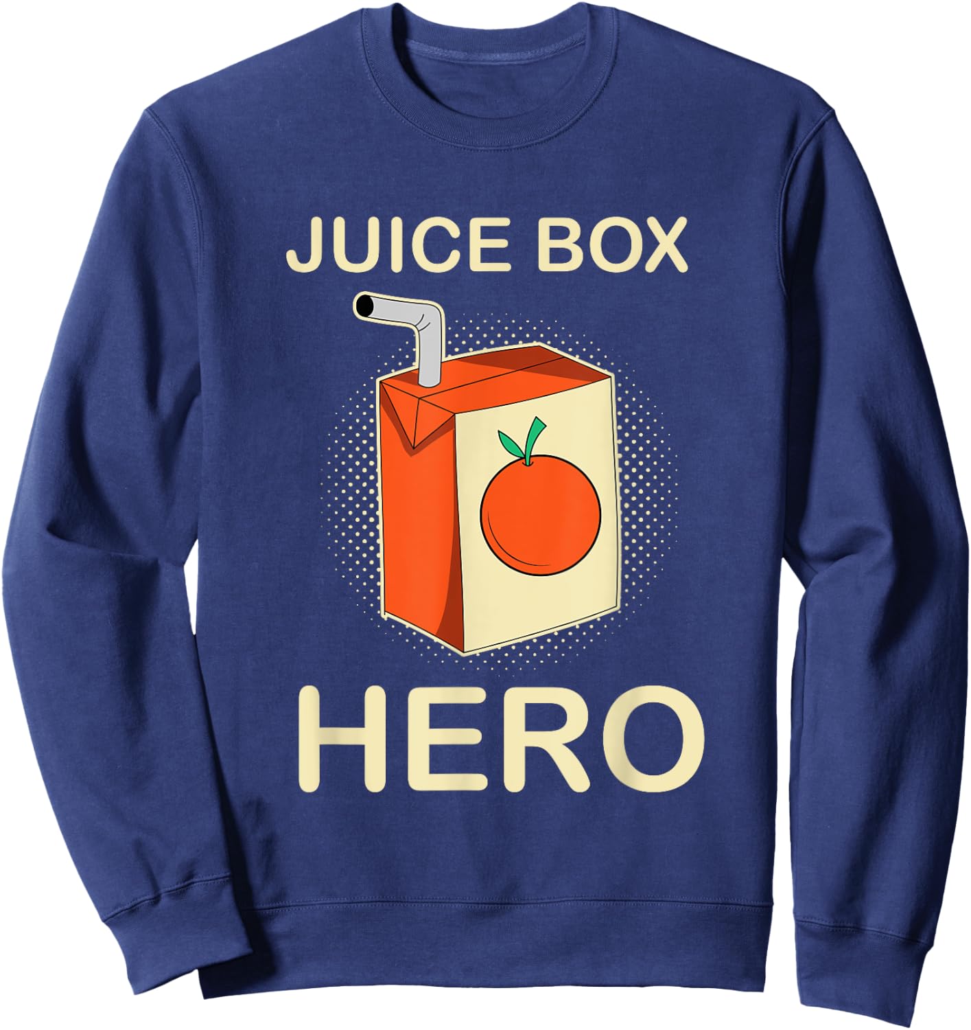 Juice Box Hero Diabetes Awareness Month Sweatshirt - Sweatshirt | Navy