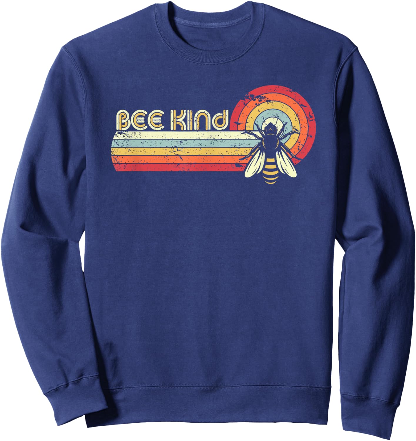 Bee Child Shirt Vintage Sweatshirt - Sweatshirt | Navy