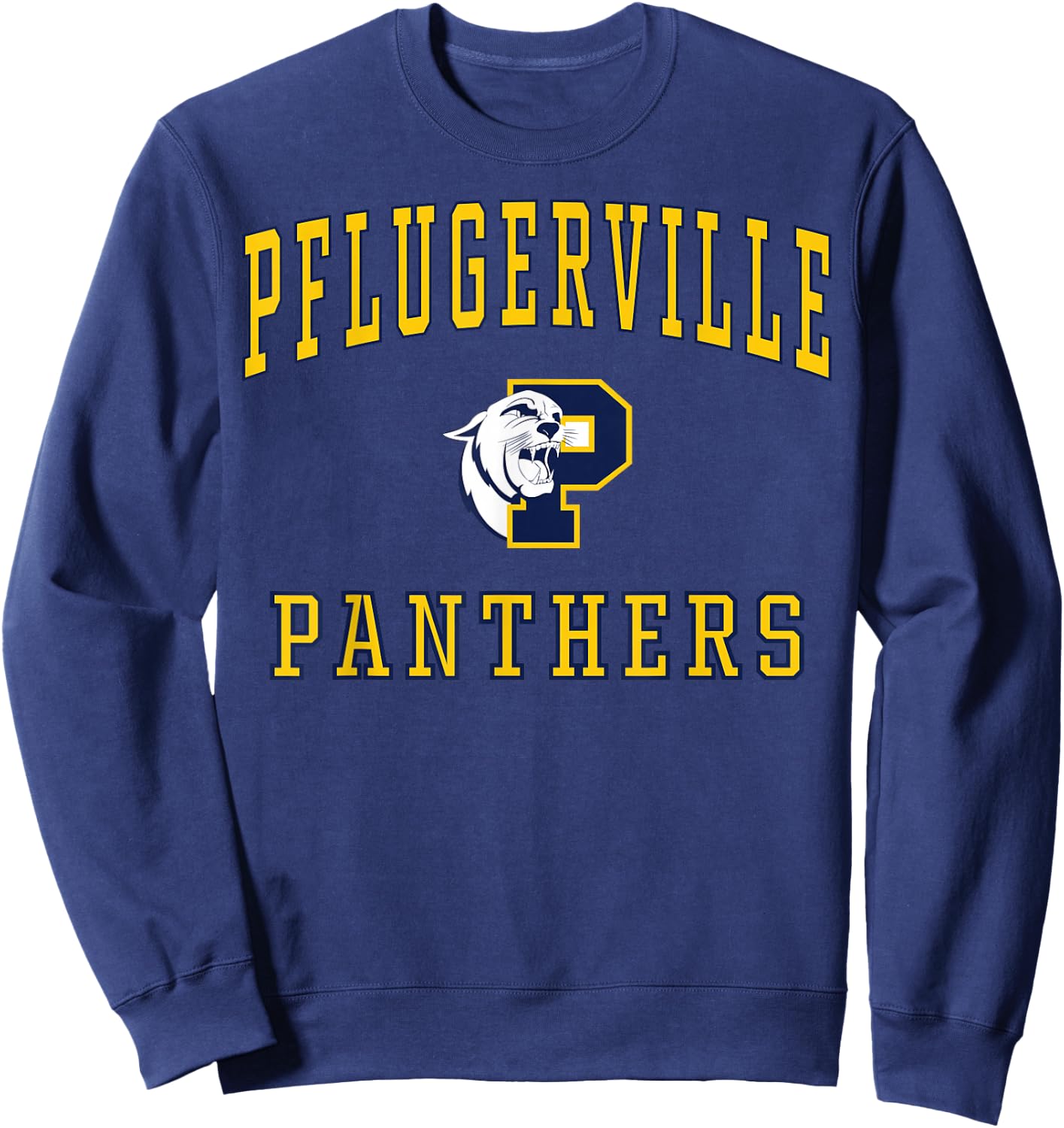 Pflugerville High School Panthers C1 Sweatshirt - Sweatshirt | Navy