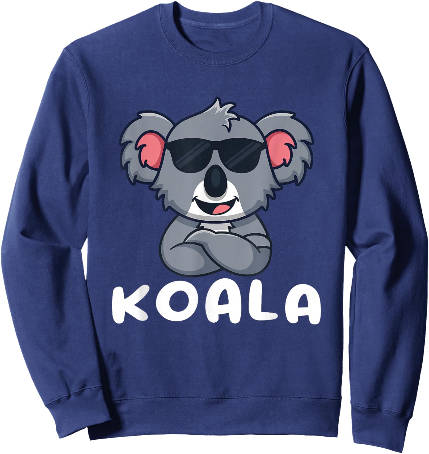 Kids Koala Shirt For Boys Or Girls | Cute Koala Bear Gift Sweatshirt - Sweatshirt | Navy