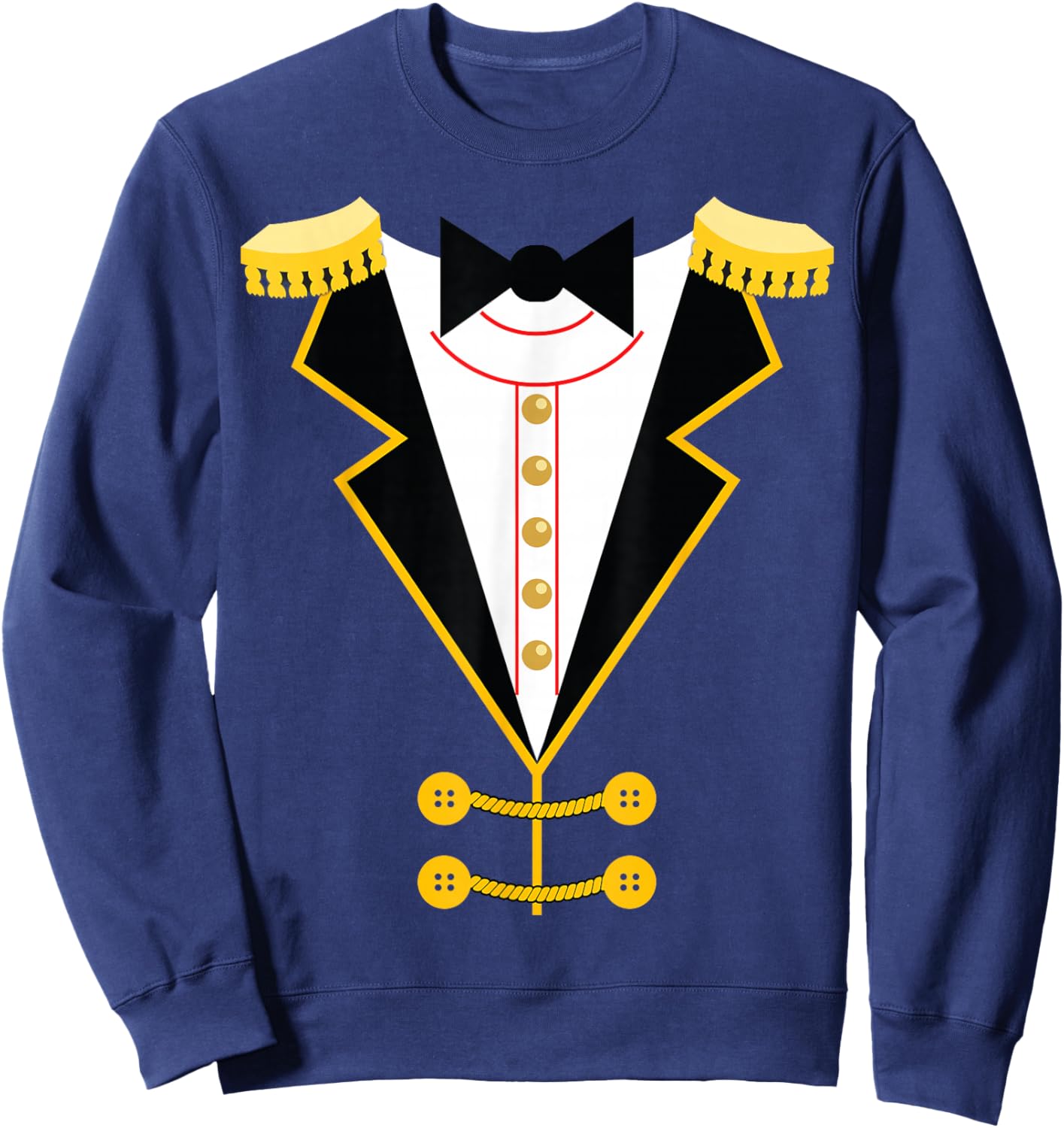 Circus Ringmaster Costume Carnival Theme Halloween Party Sweatshirt - Sweatshirt | Navy