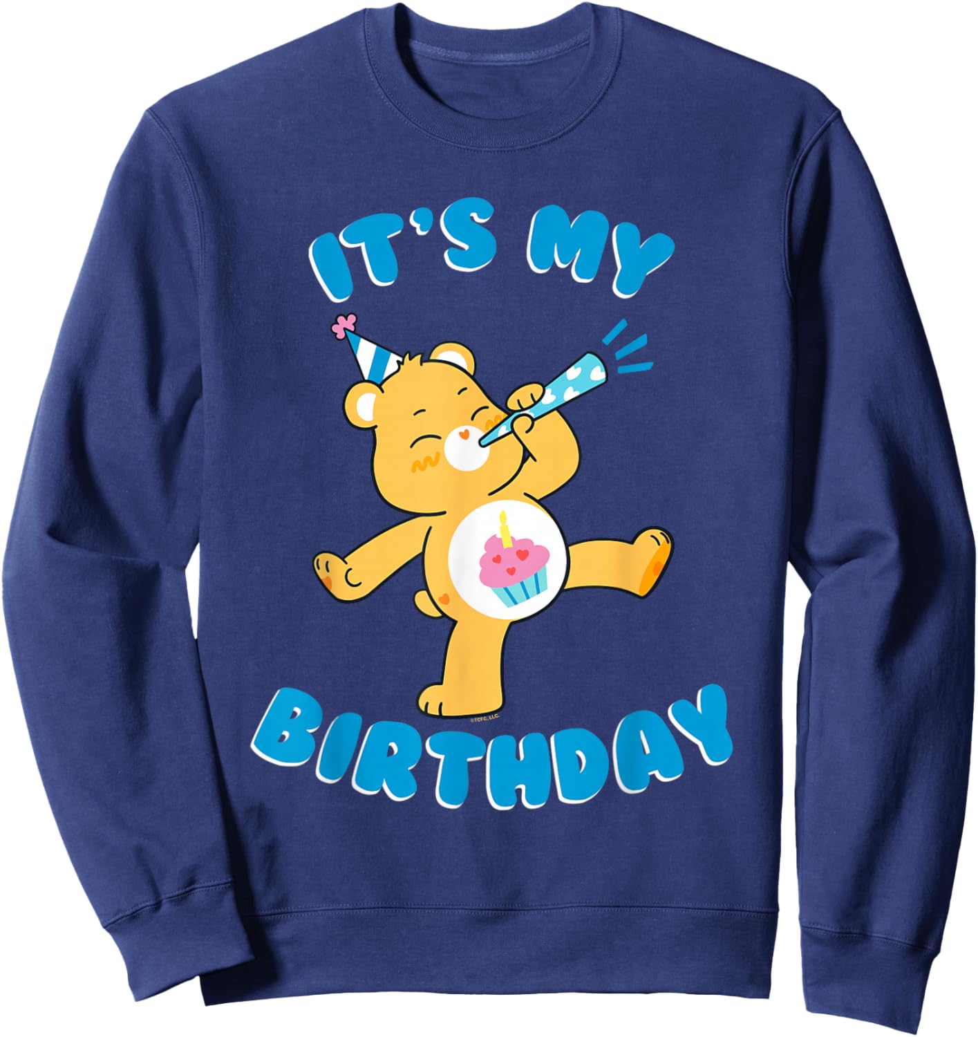 Care Bears: Unlock the Magic Birthday Bear, It's My Birthday Sweatshirt - Sweatshirt | Navy