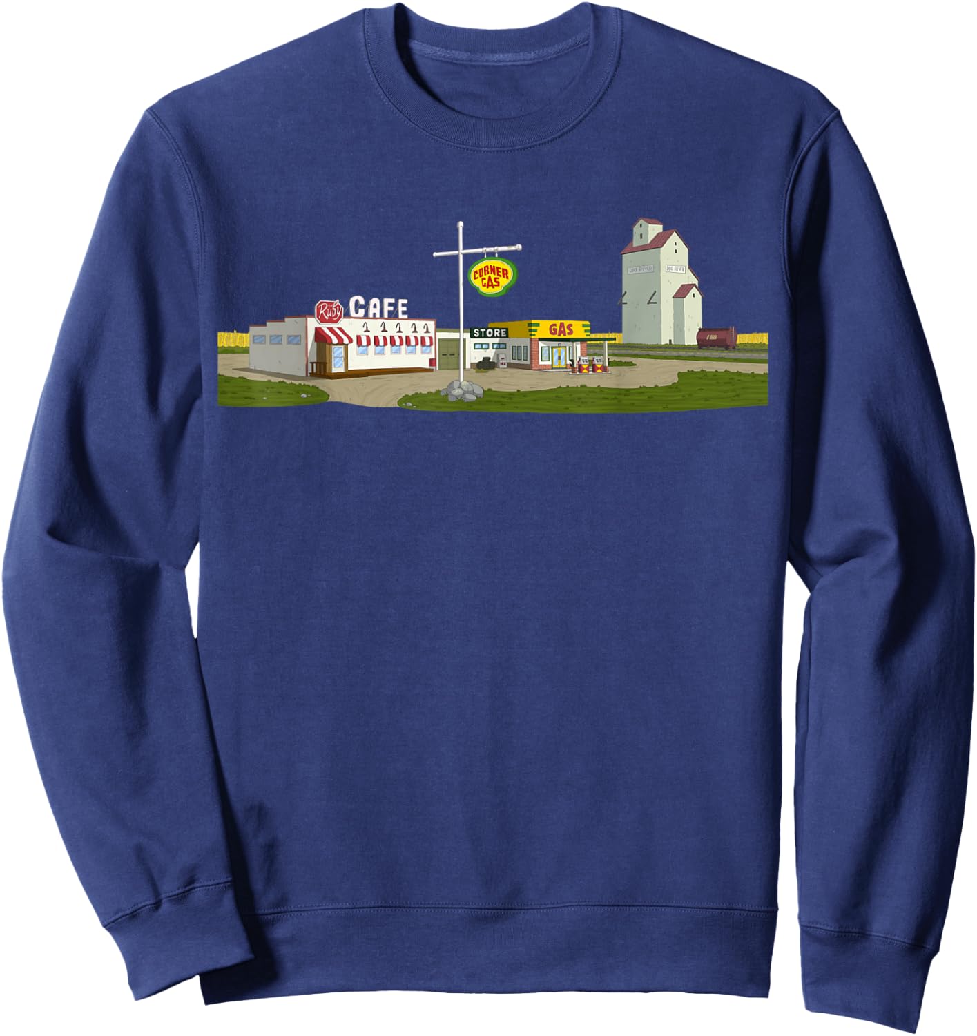 Corner Gas Set Sweatshirt - Sweatshirt | Navy