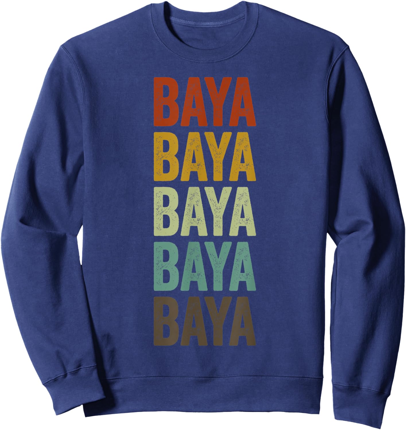 Baya Retro Sweatshirt - Sweatshirt | Navy