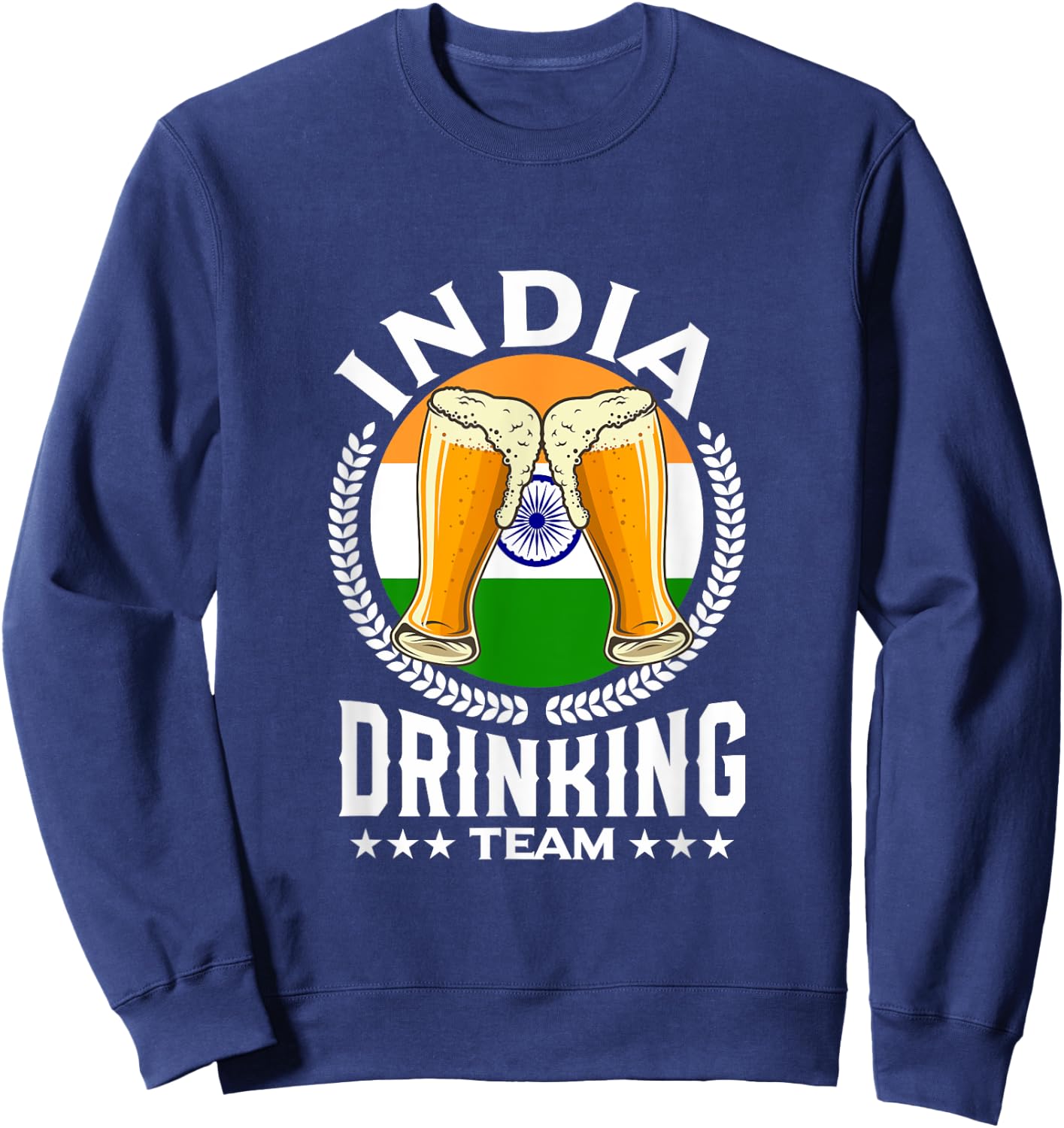 India Drinking Team Sweatshirt - Sweatshirt | Navy