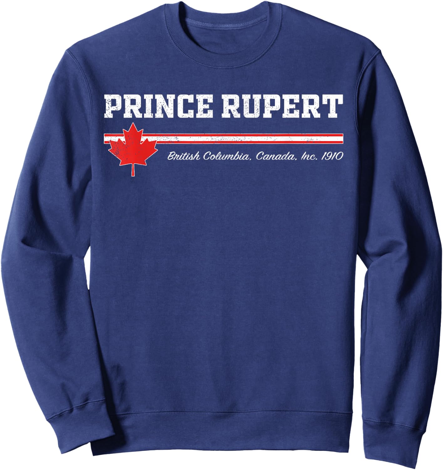 Prince Rupert Canada Sweatshirt - Sweatshirt | Navy