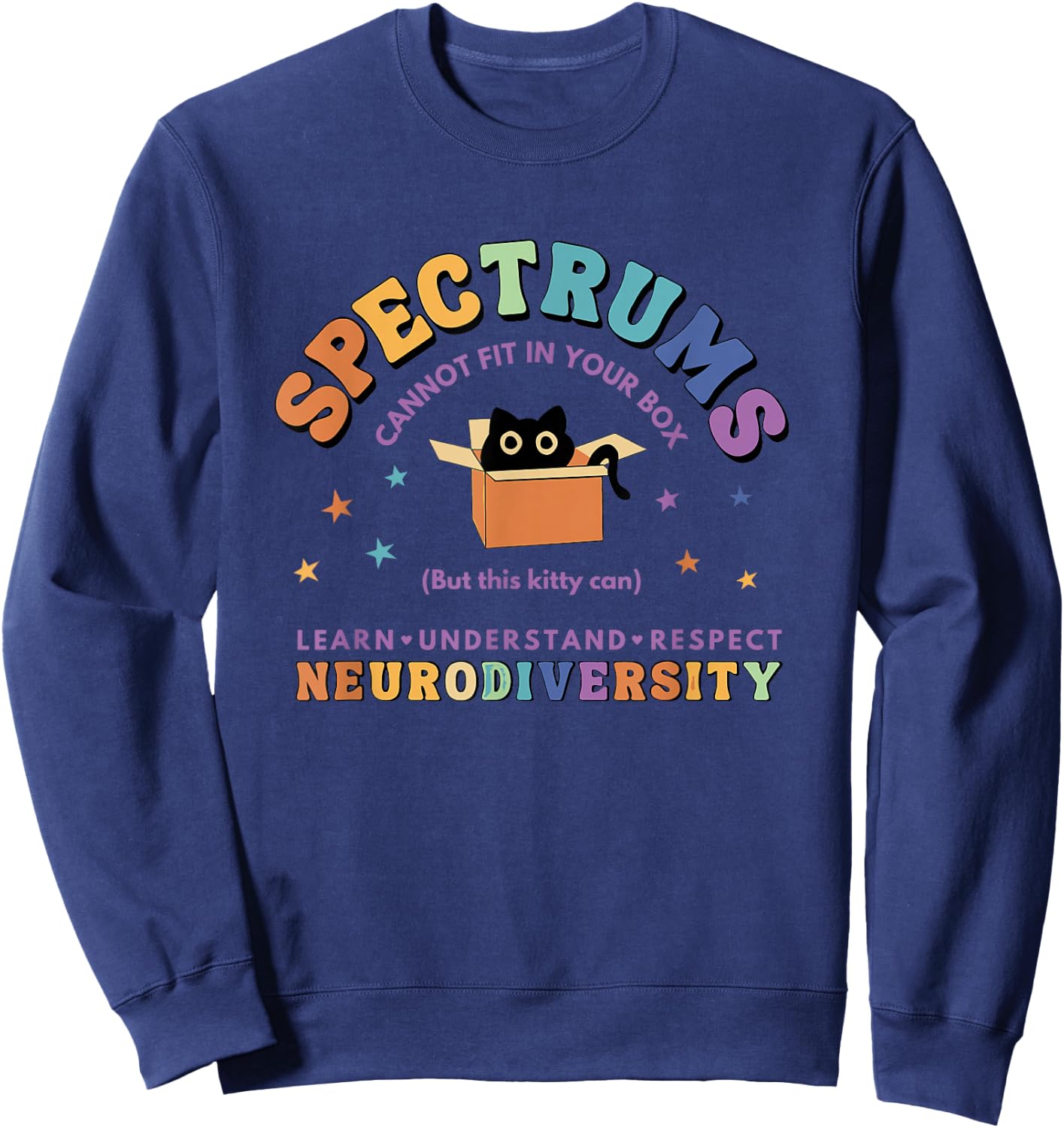 Quote Sweatshirt - Sweatshirt | Navy